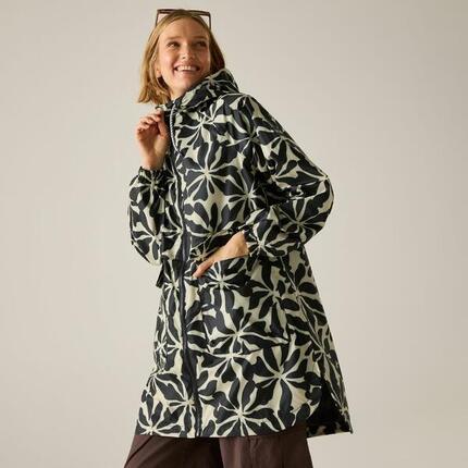 Veste imperméable à capuche pour femme Brindel Pack-It