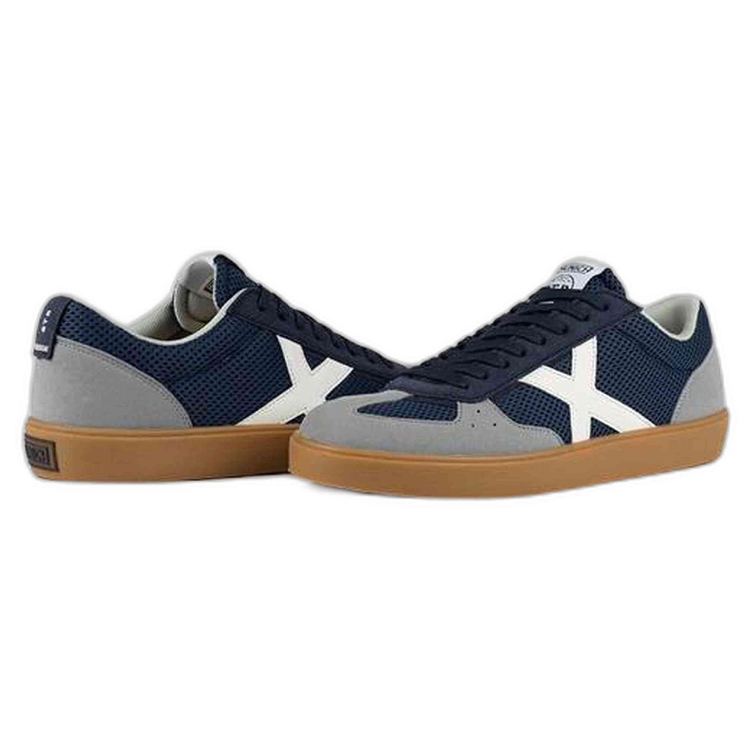 Zapatillas Casual Hombre Munich BE-4118 Azul Comodas-4046040 3/6