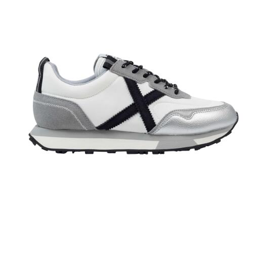 Zapatillas Casual Mujer Munich Next 19 Blanco Comodas 8215019 7/7
