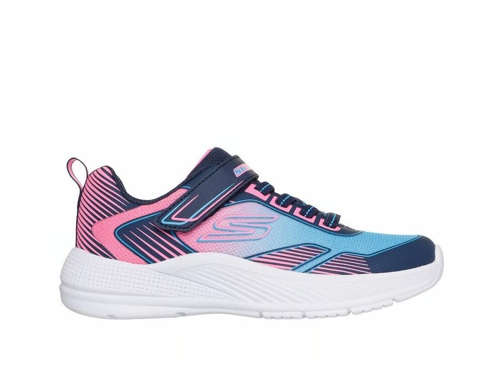 Scarpe Da Ginnastica Skechers Modello Microspec Advance Oasis Point Colore Blu 6/6