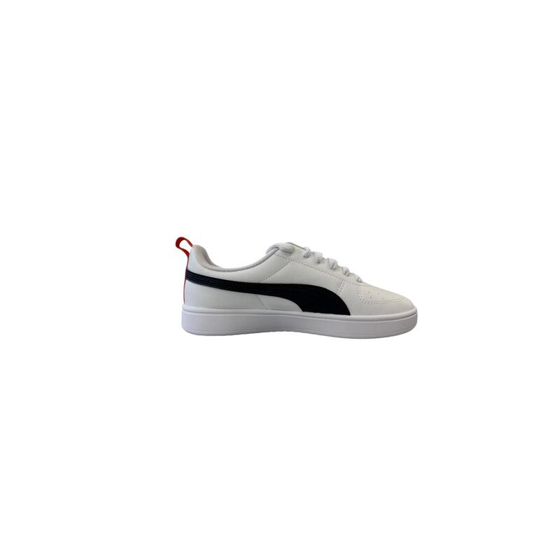 Zapatilla Deportiva Junior Unisex Puma Rickie Blancas Comodas- 384311-09