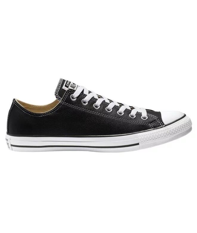 Zapatillas Converse Chuck Taylor Ox Leather, Negro, Unisexo 6/6