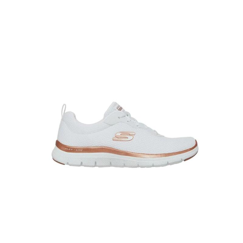 Pantofi sport femei Skechers Get Connected, Alb