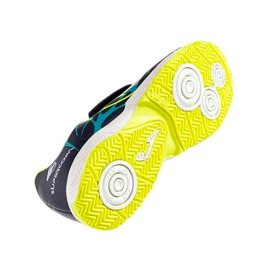 Zapatillas Futbol Sala Joma Super Copa JR 2503 Indoor Infantil Azul-SCJS2503INV 2/6