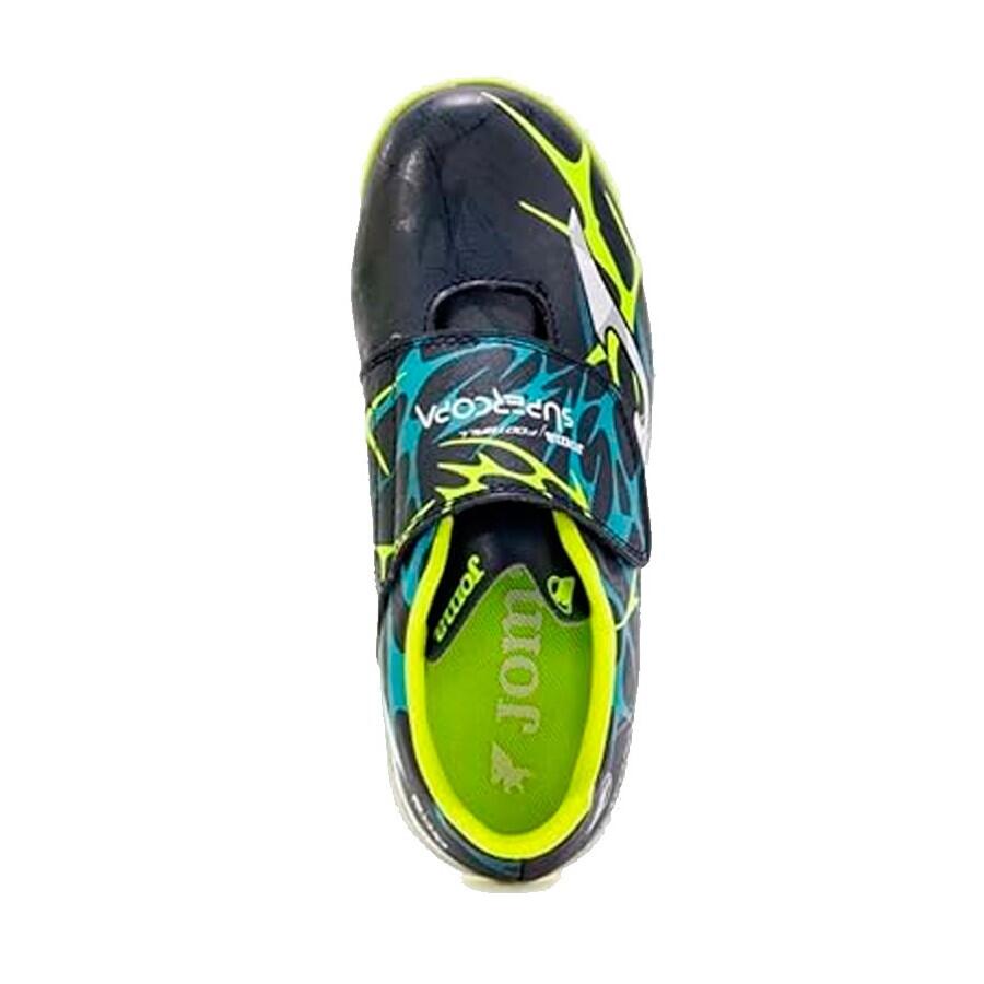 Zapatillas Futbol Sala Joma Super Copa JR 2503 Indoor Infantil Azul-SCJS2503INV 4/6