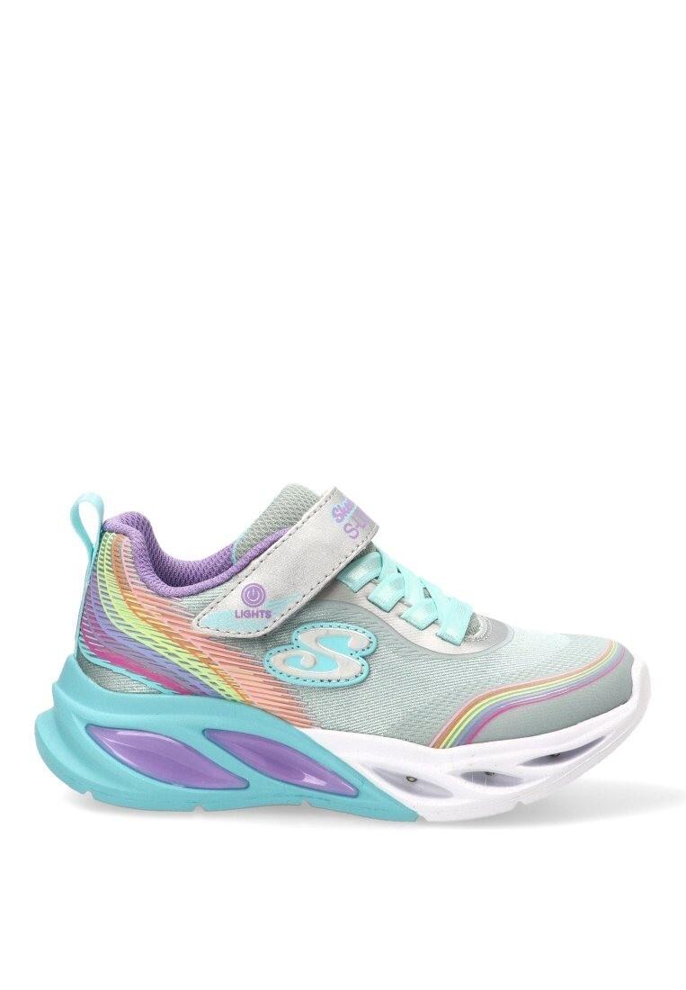 Buty SKECHERS COSMIC GLOW RAINBOW Niebieski 6/6