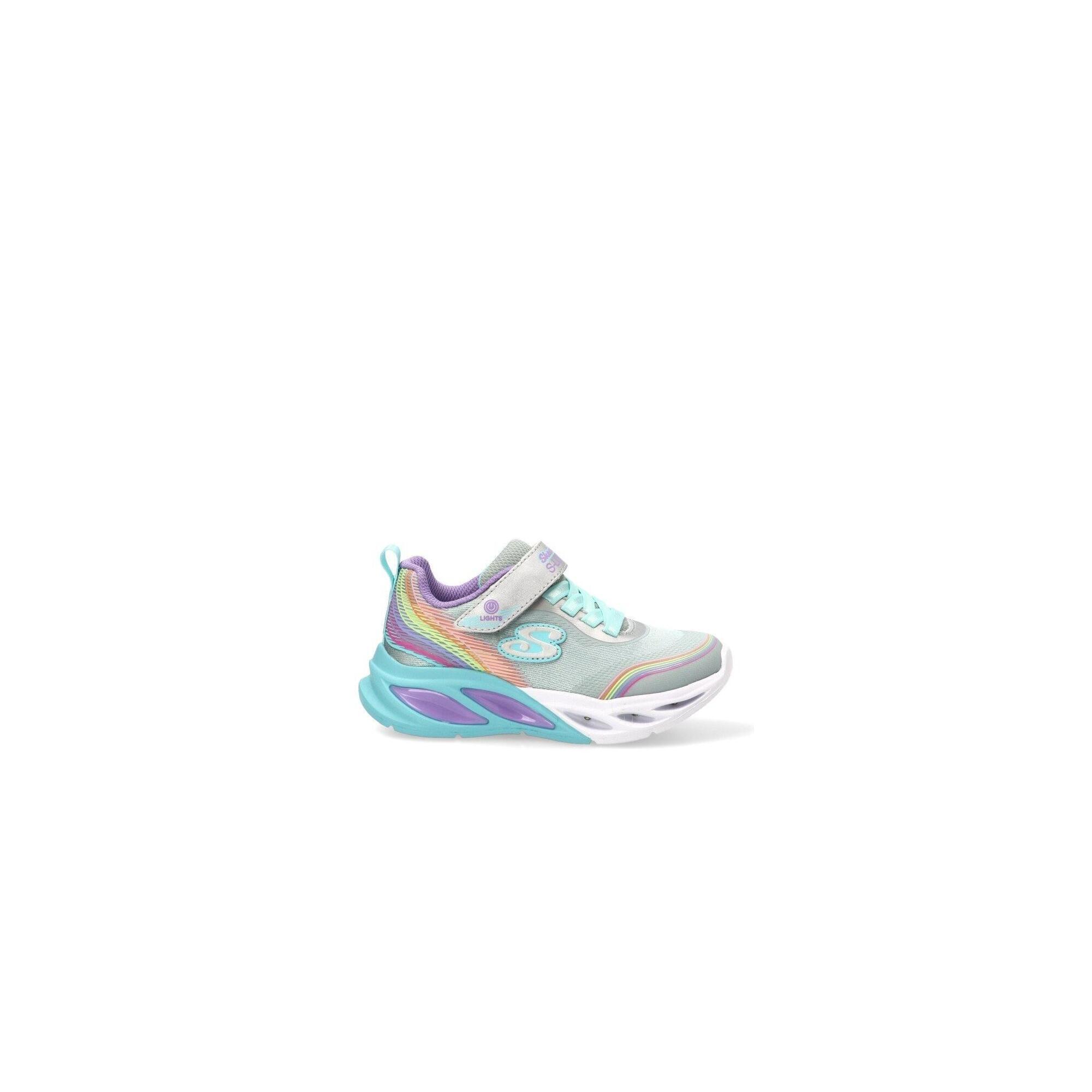 Pantofi sport copii Skechers Cosmic Glow - Rainbow Beam, Multicolor