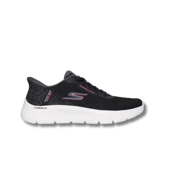 Baskets Femme Skechers Go Walk Flex Noires Légères- 125503/BLK