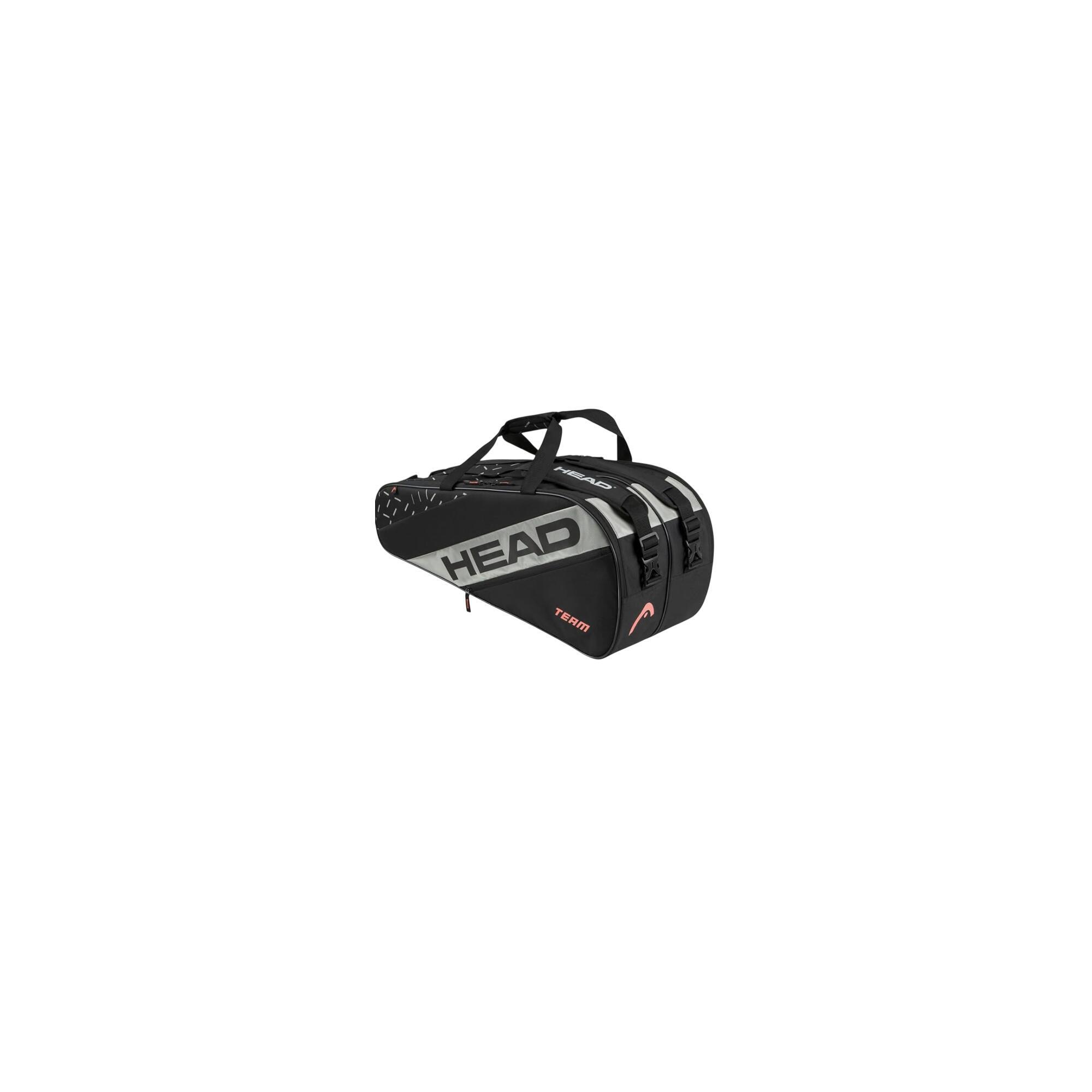 Raquetero de Tenis Head Talla L Negro/Gris-262214