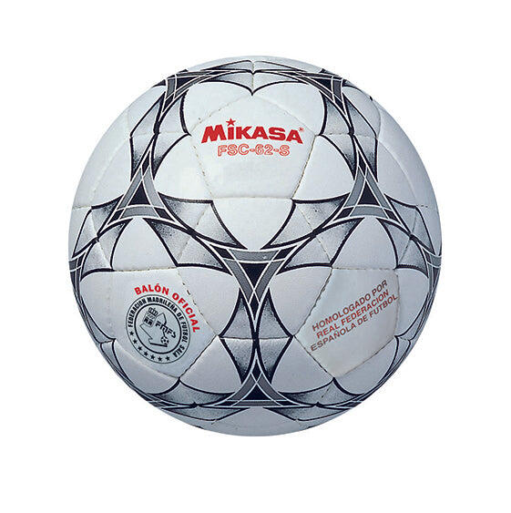 Balón de Fútbol Sala OFICIAL Mikasa de 62 cm en color Blanco y Negro-FSC-62S_1 2/3