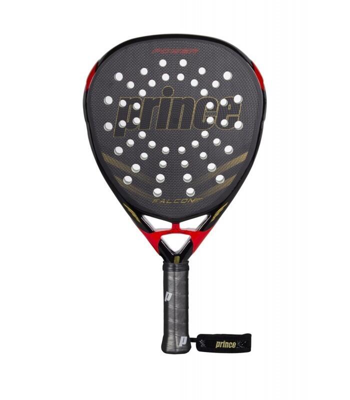 Pala de pádel adulto Prince FALCON negro 5/5