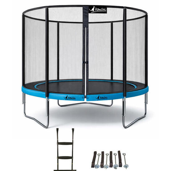 Trampoline Ø 300 cm + 2 accessoires - PUNCHI 300 - Garantie 5ans
