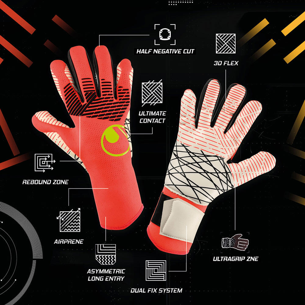 Torwarthandschuhe Uhlsport FM ZNE Ultragrip HN 3/7