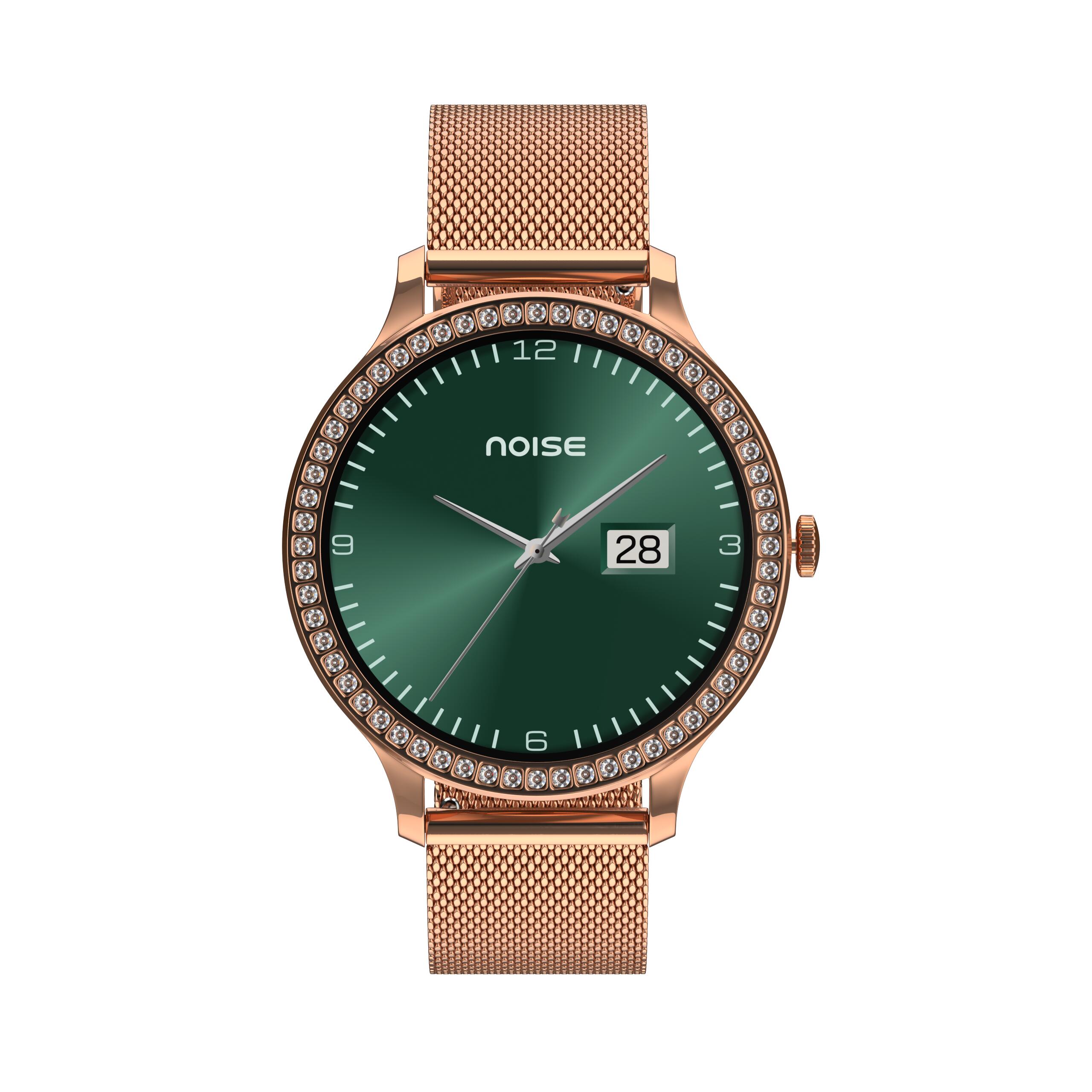 Montre Connectée Smartwach NOISE Diva Araya Rose Gold Link 5/7