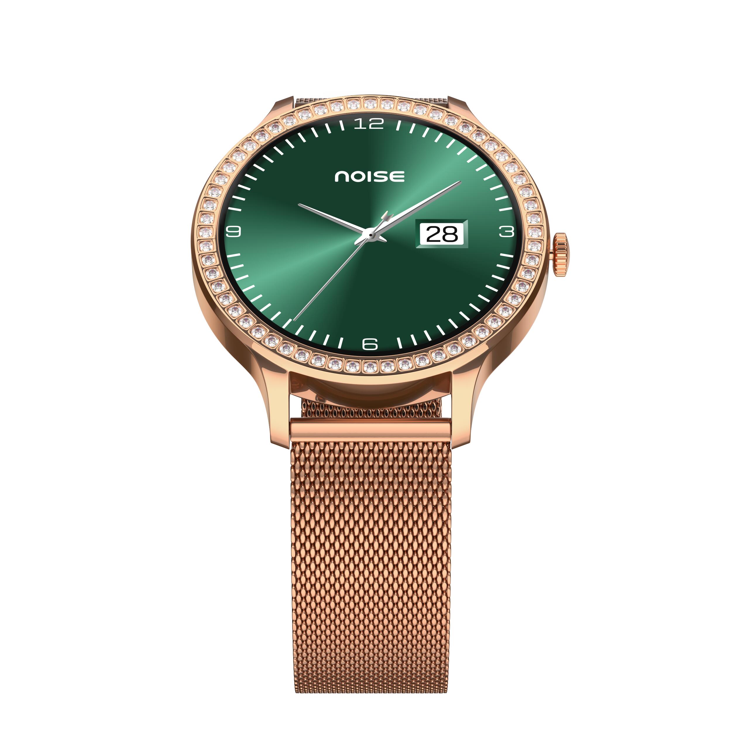 Montre Connectée Smartwach NOISE Diva Araya Rose Gold Link 4/7