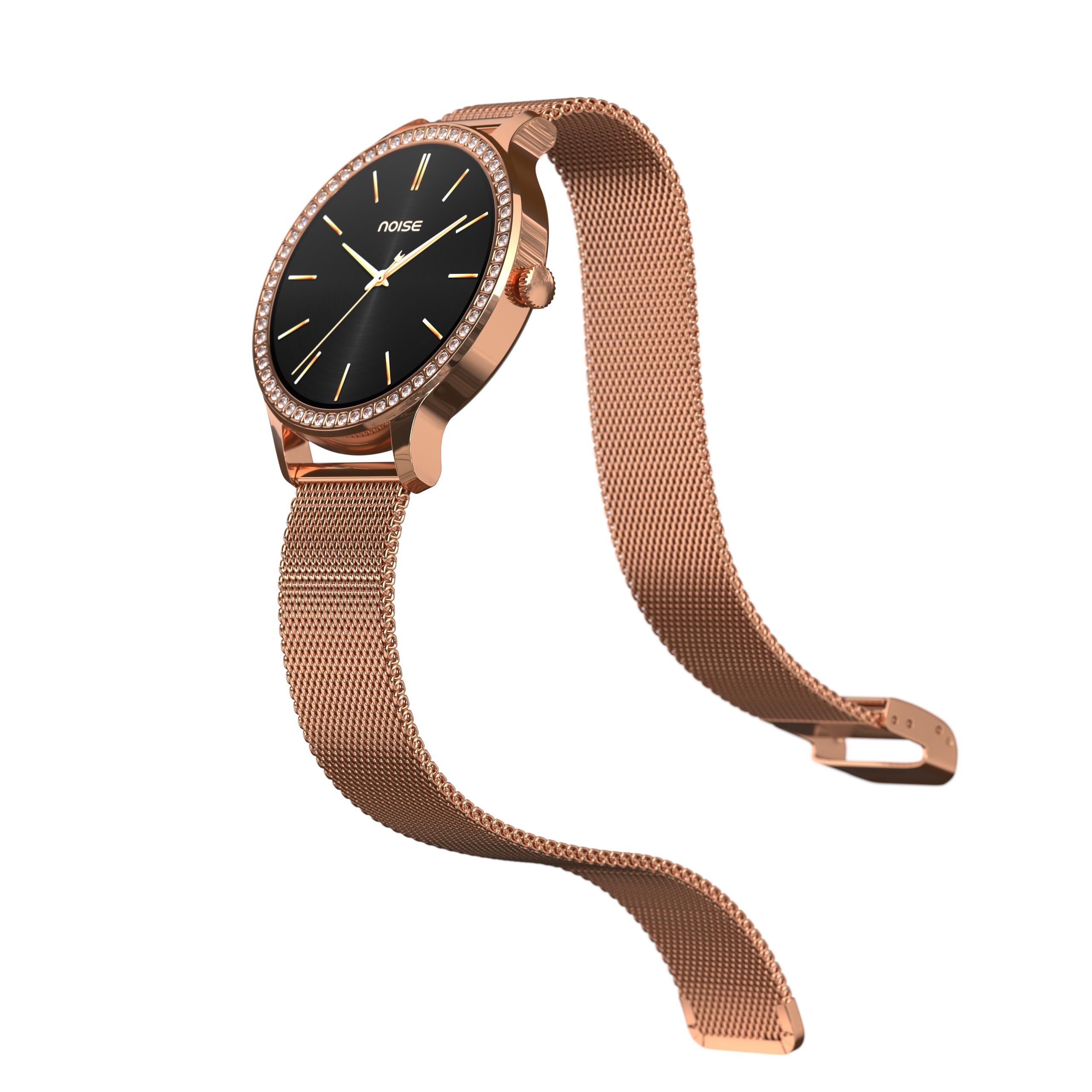 Montre Connectée Smartwach NOISE Diva Araya Rose Gold Link 6/7