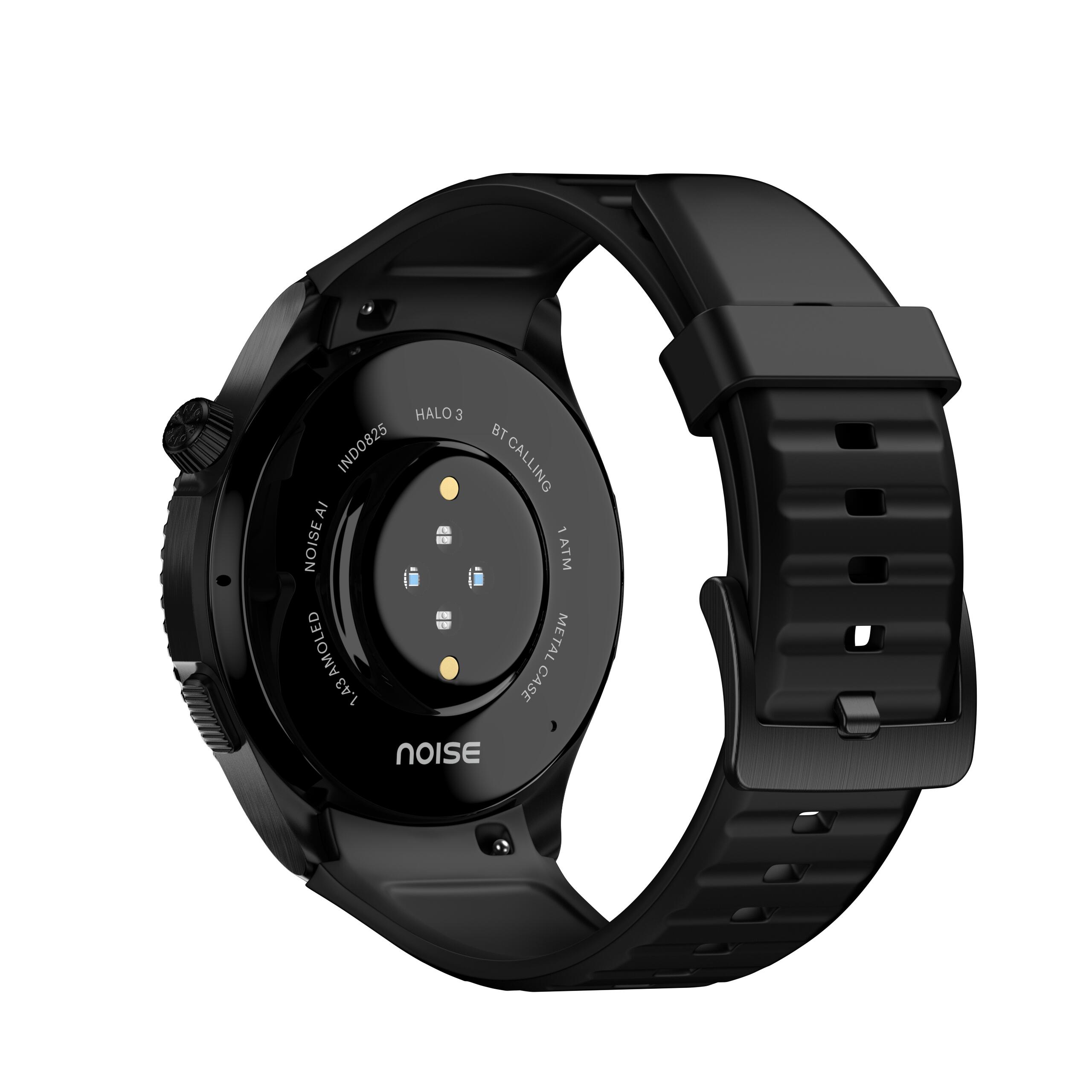 Montre Connectée Smartwach NOISE  Halo 3 AI Silicium Noir 3/6