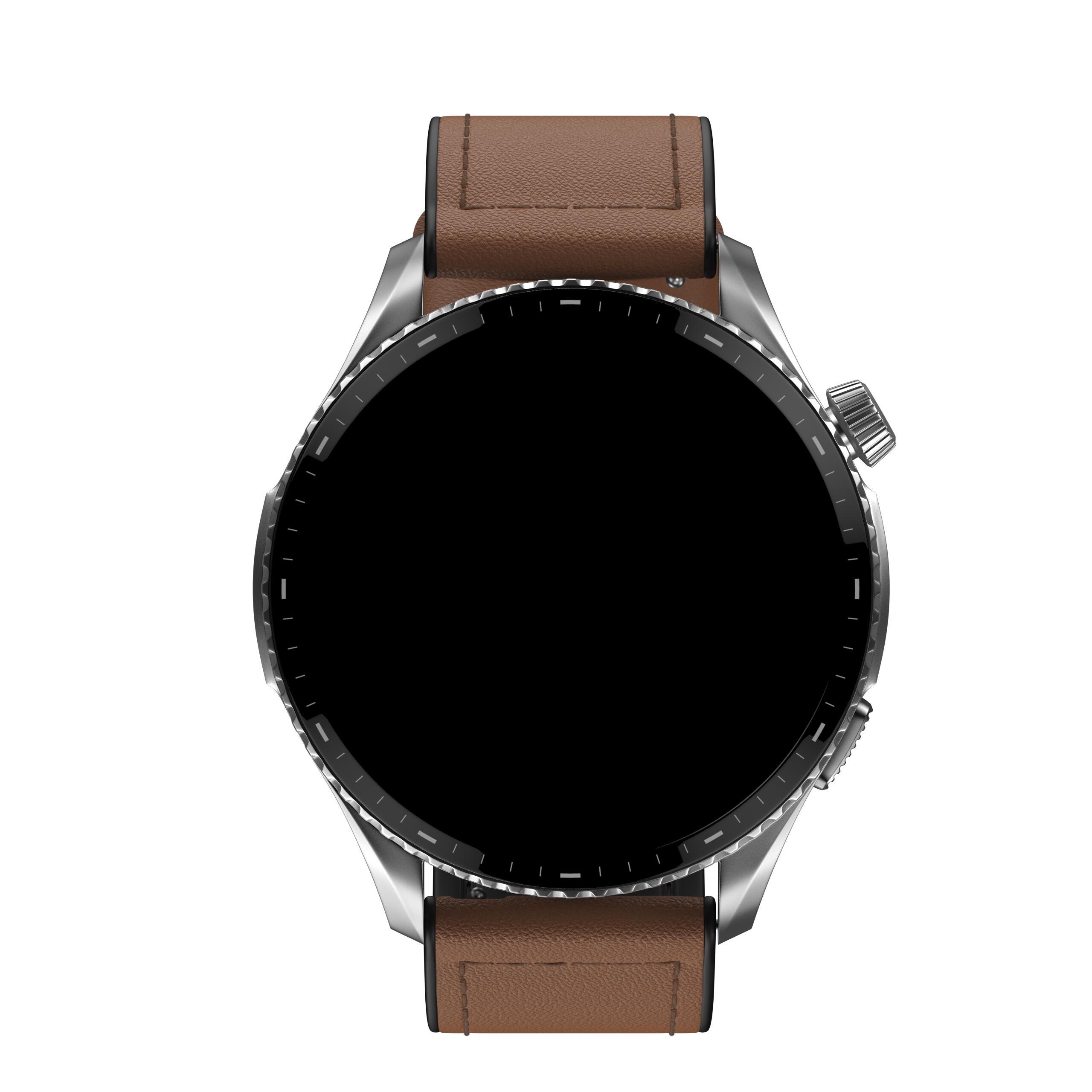 Montre Connectée Smartwach NOISE  Halo 3 AI Cuir Marron 3/6
