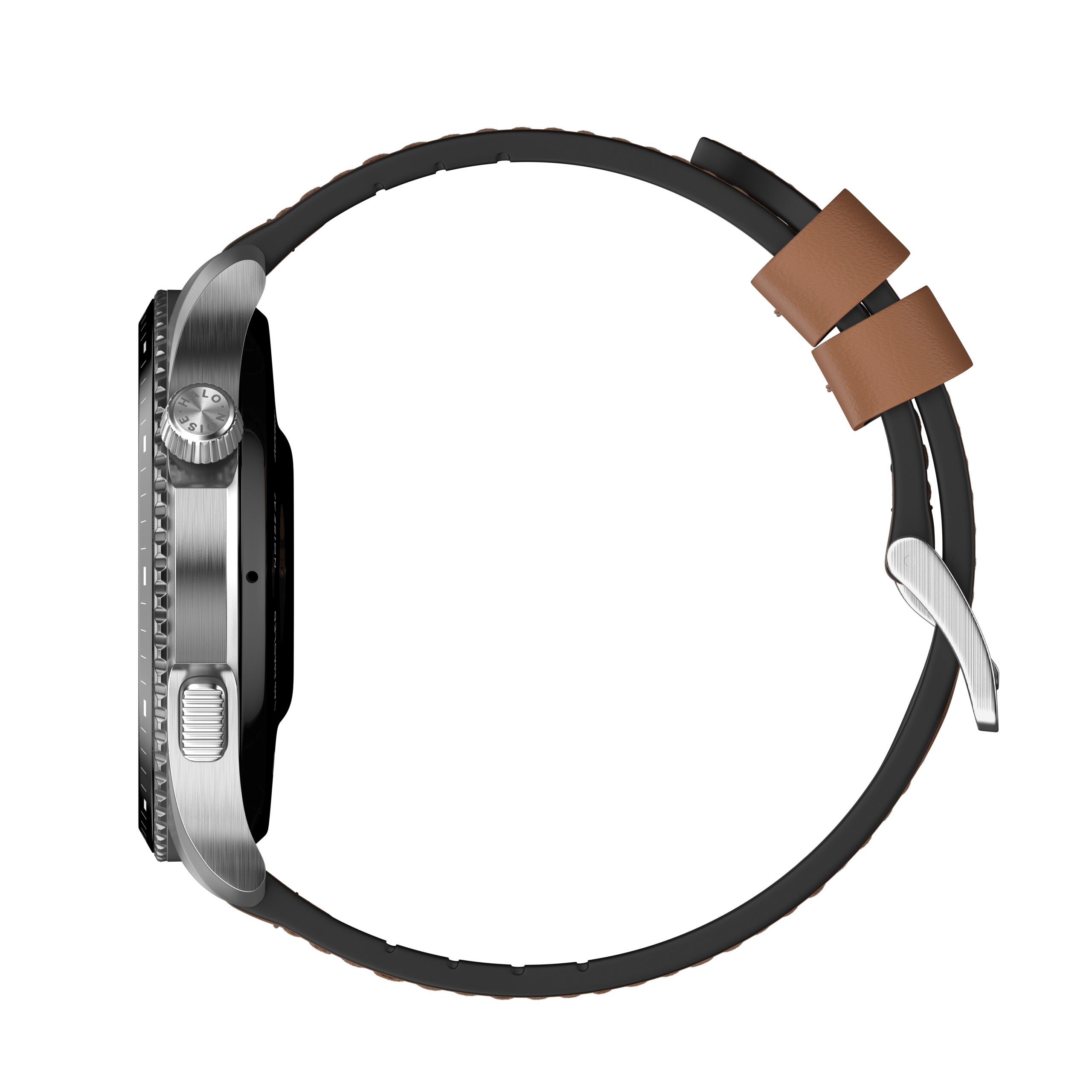 Montre Connectée Smartwach NOISE  Halo 3 AI Cuir Marron 5/6