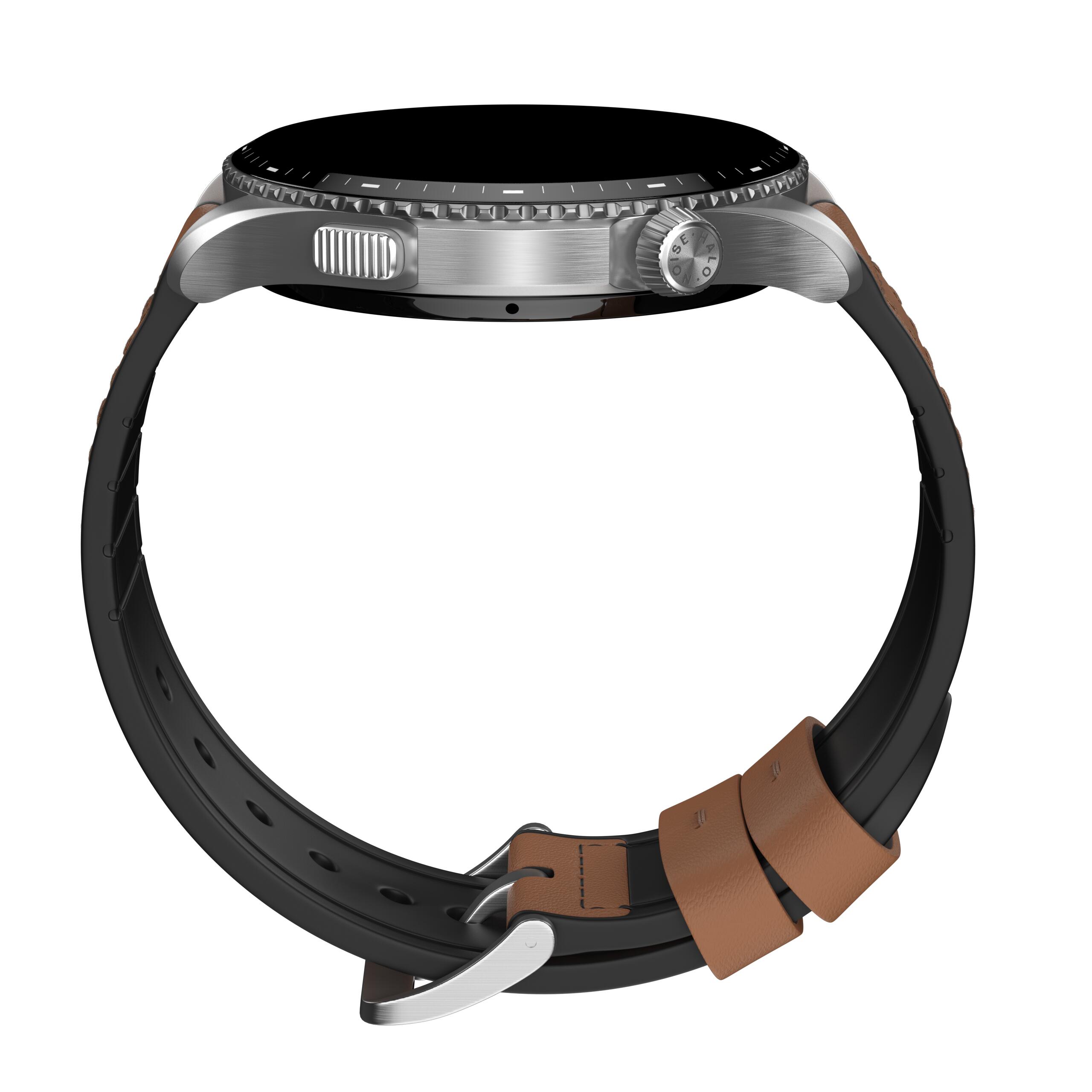 Montre Connectée Smartwach NOISE  Halo 3 AI Cuir Marron 6/6
