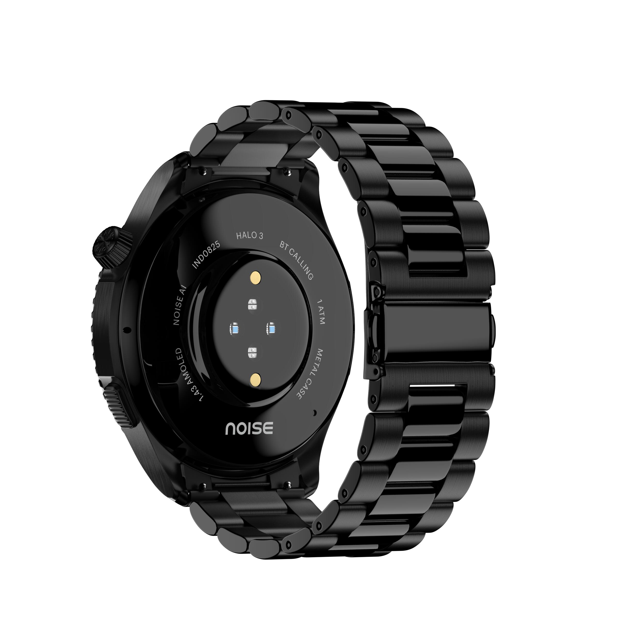 Montre Connectée Smartwach NOISE  Halo 3 AI Noir Metal 2/5