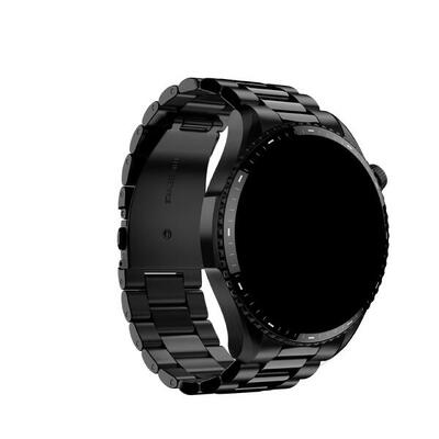 Slimme horloge smartwatch noise halo 3 ai metallic zwart