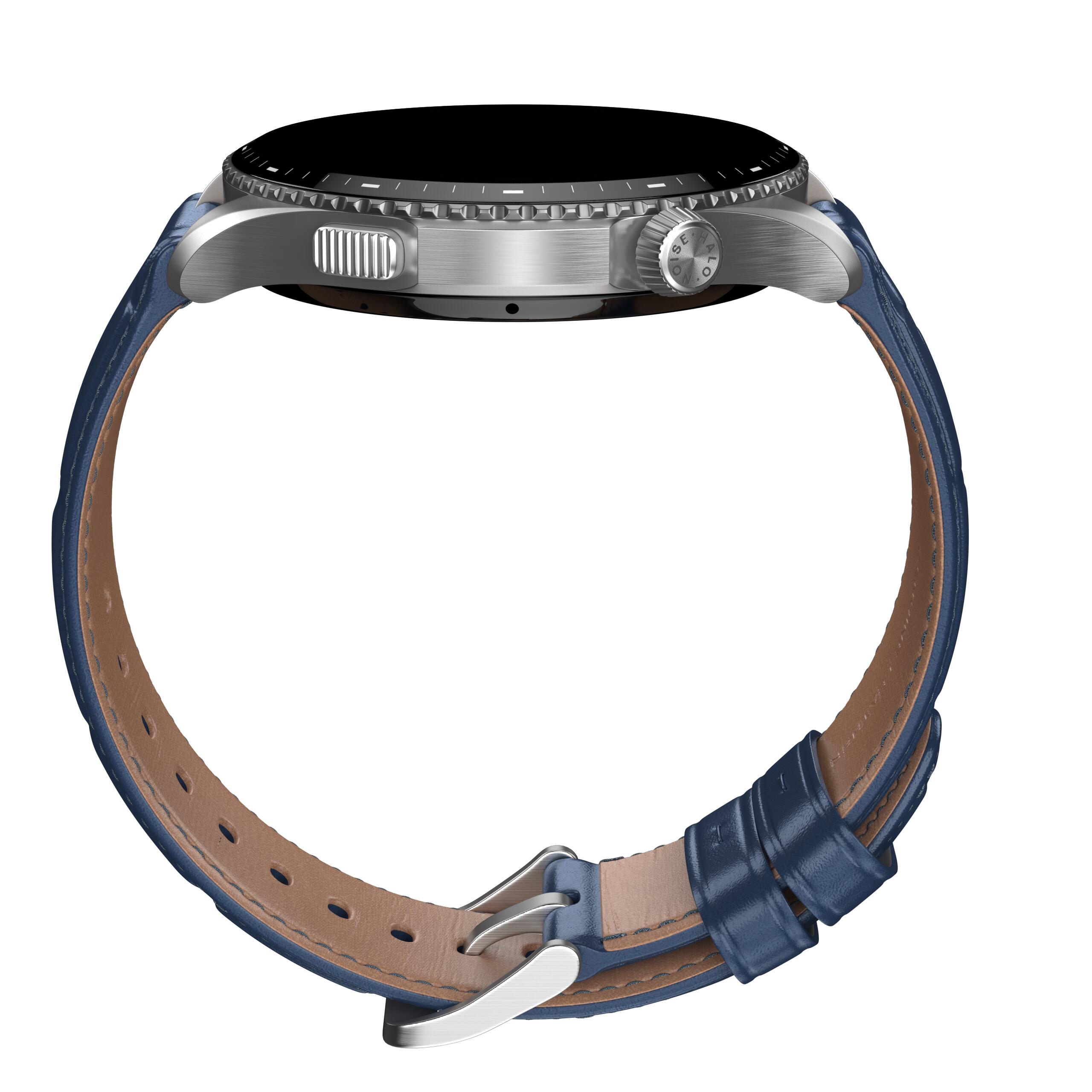 Montre Connectée Smartwach NOISE  Halo 3 AI Cuir Bleu 5/6