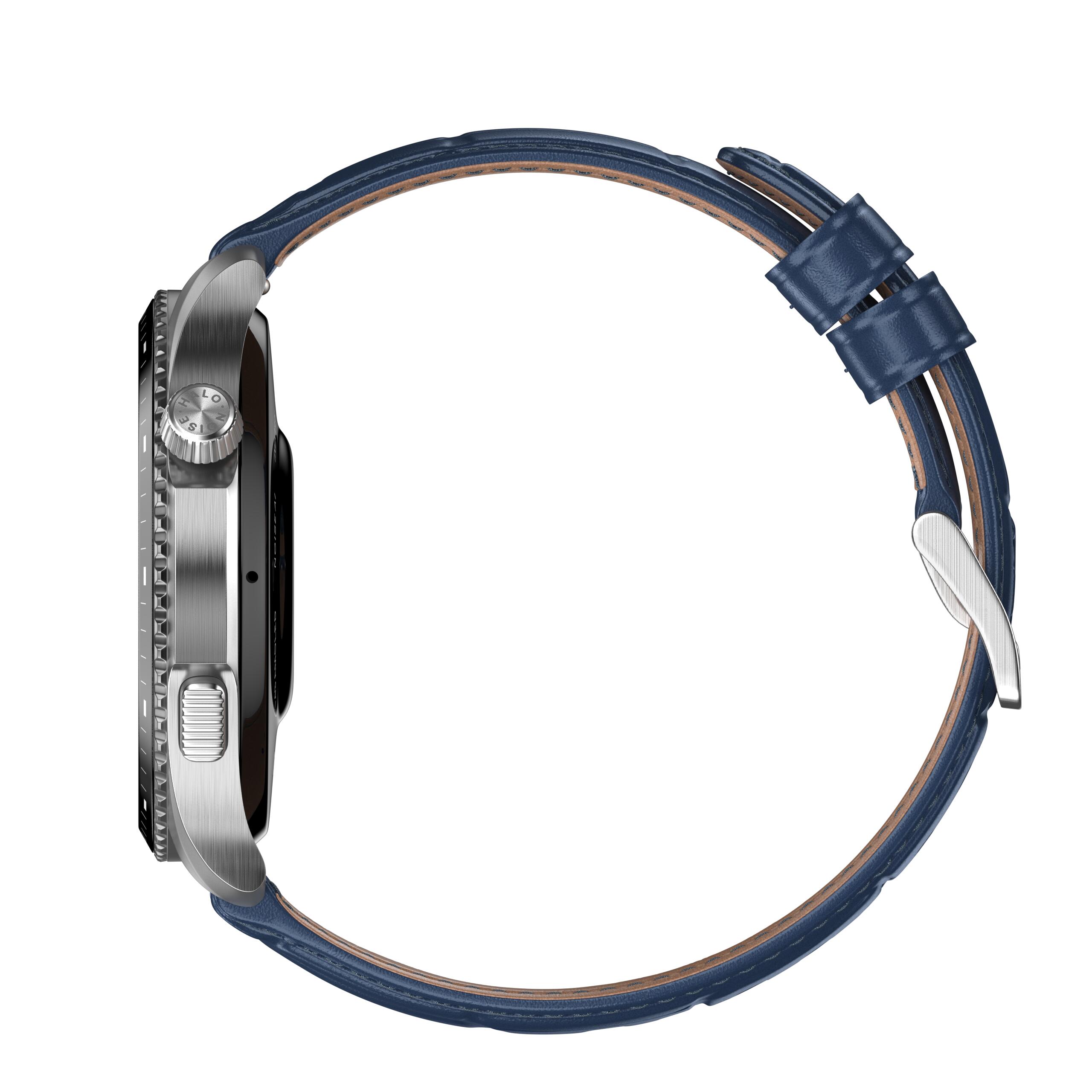 Montre Connectée Smartwach NOISE  Halo 3 AI Cuir Bleu 6/6