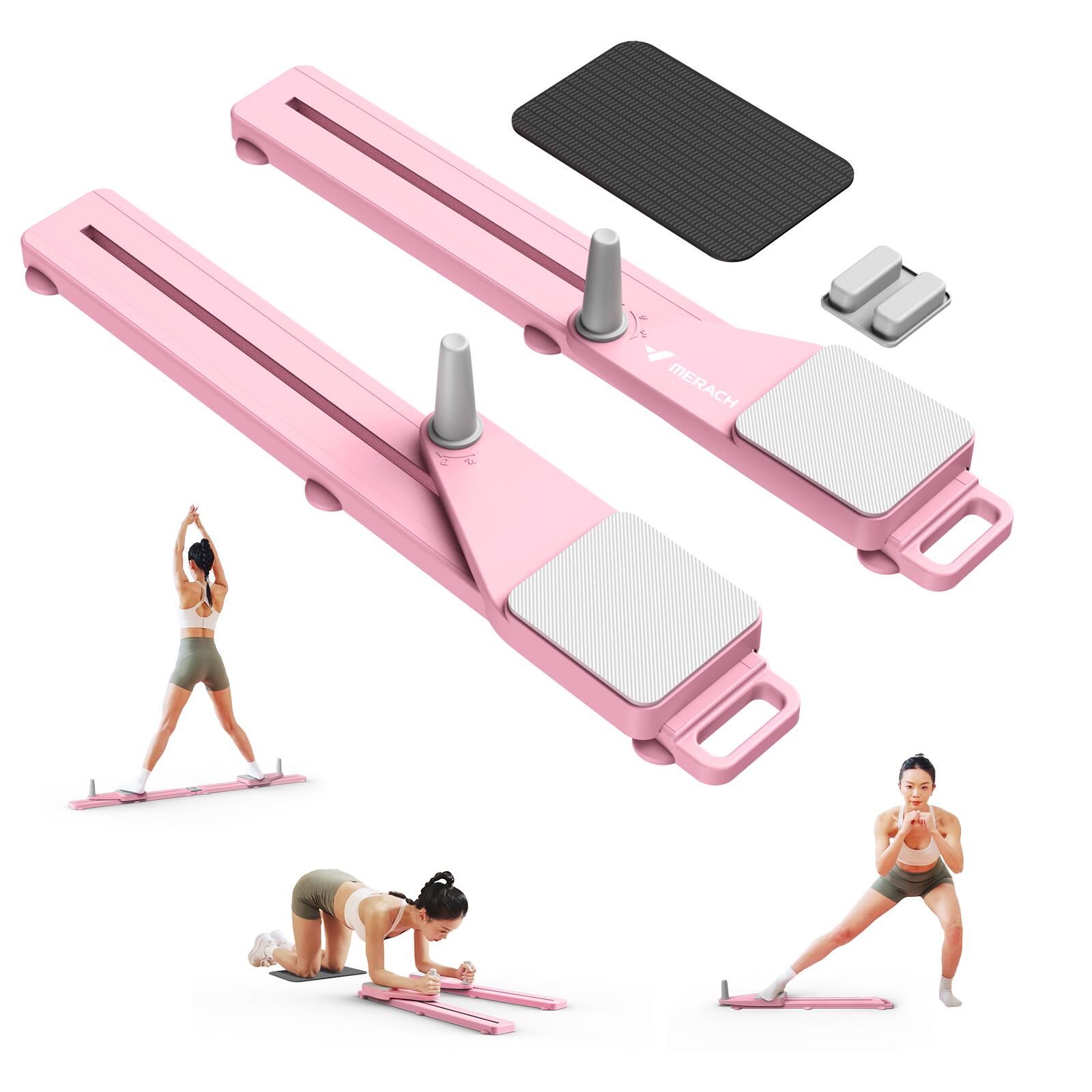 Planche Pilates pliable avec bandes 15 lb 1/1