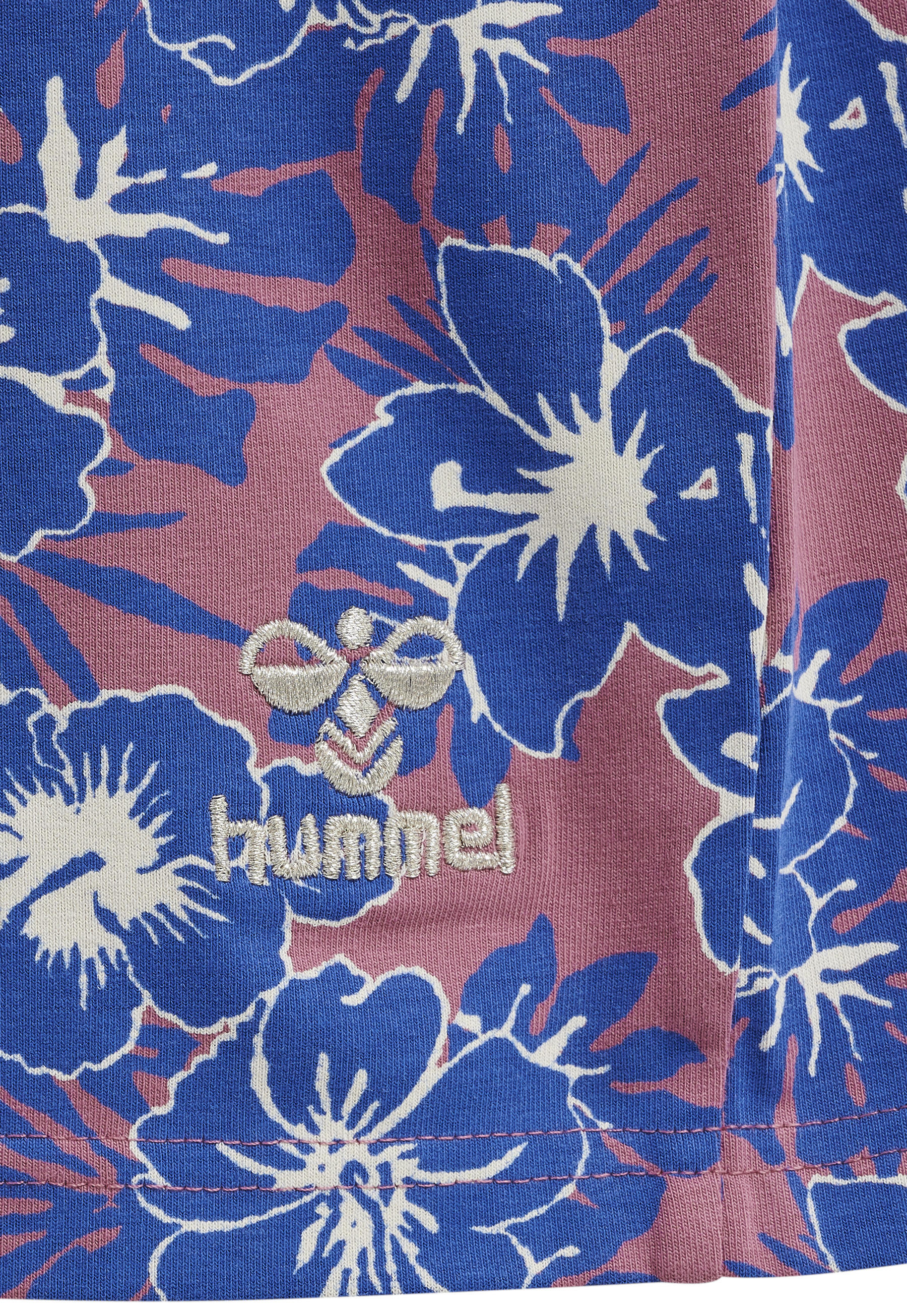 Saia curta floral para menina Hummel 3/5