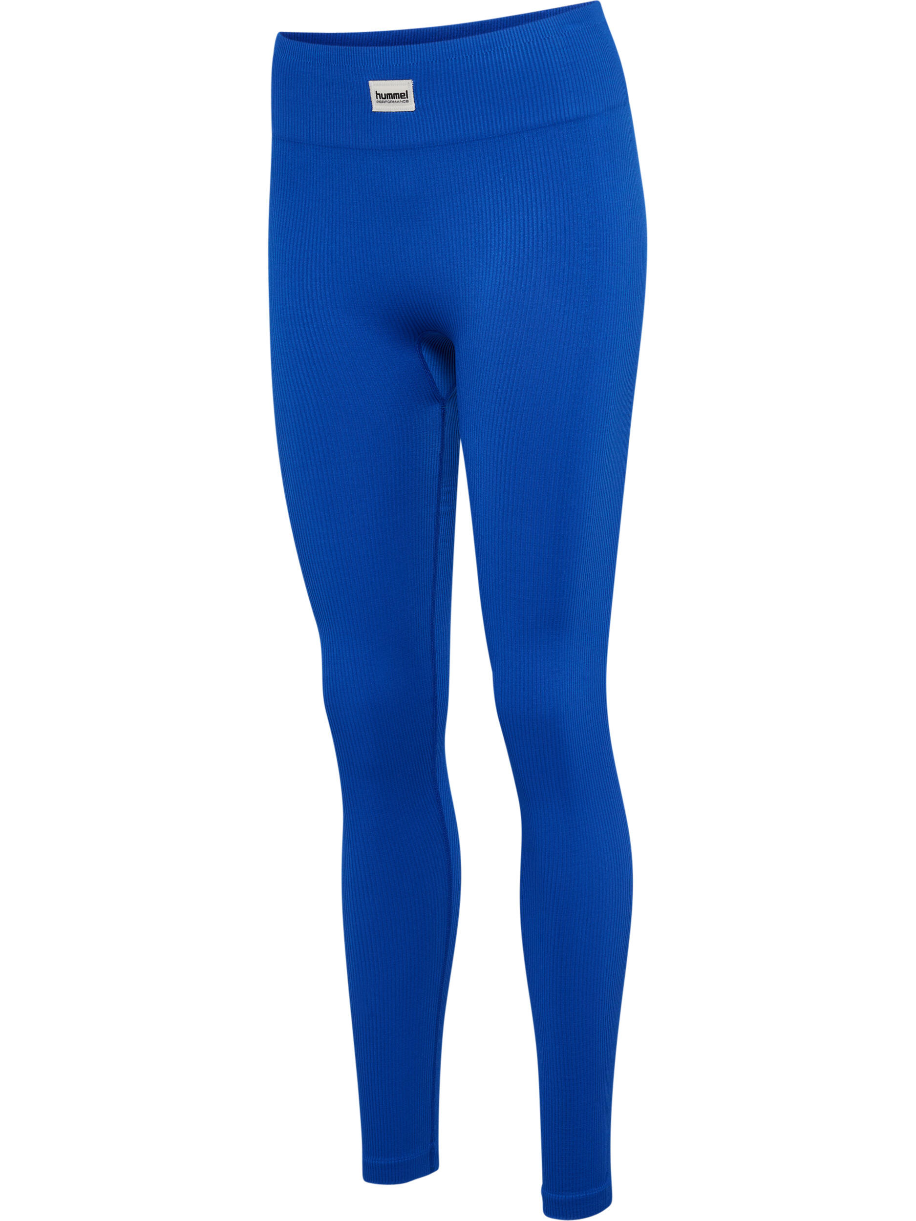 Damskie legginsy bezszwowe prążkowane Hummel Pulse