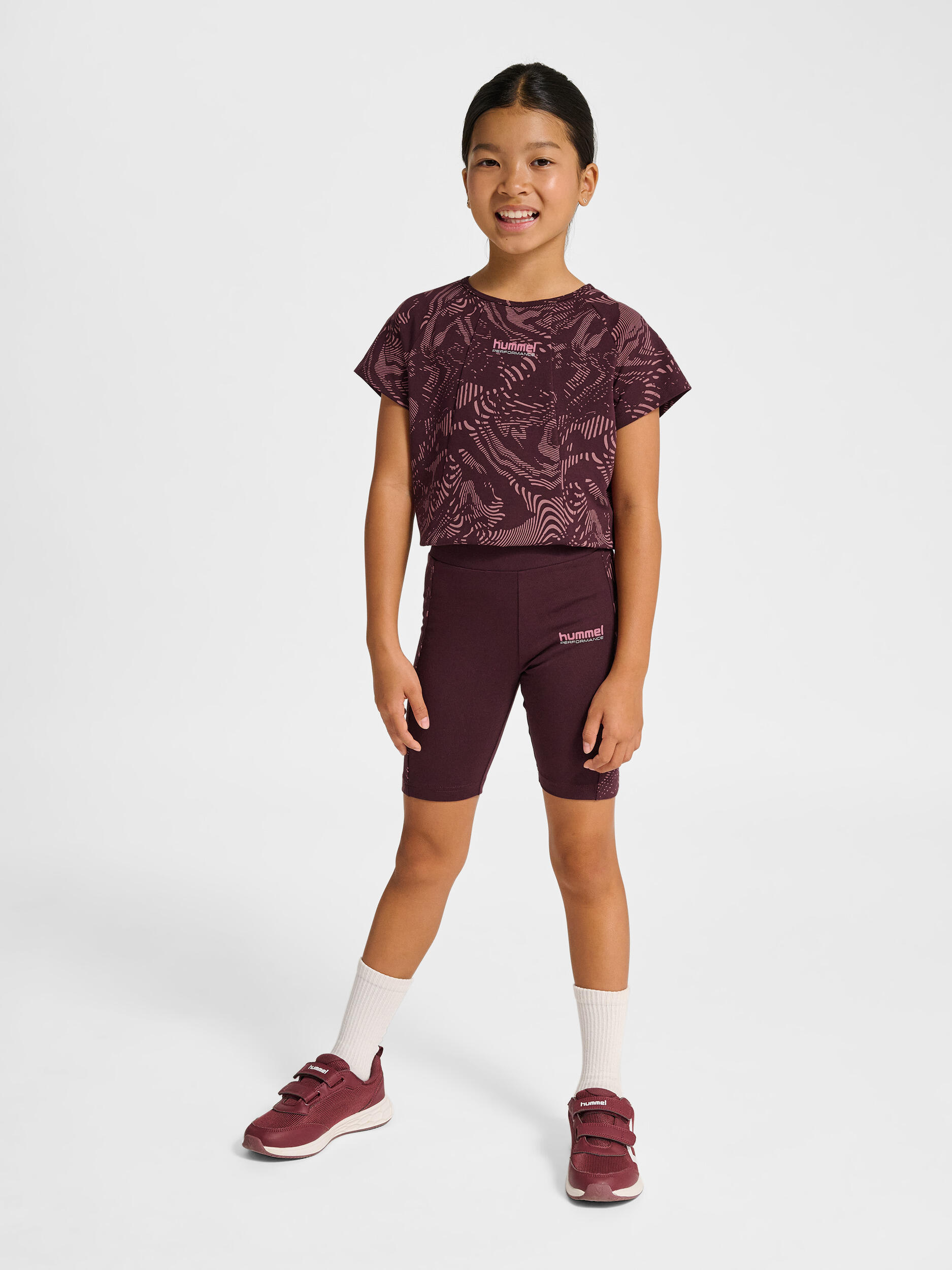 Enfiler Short Hmljr Warmup Fille 3/7