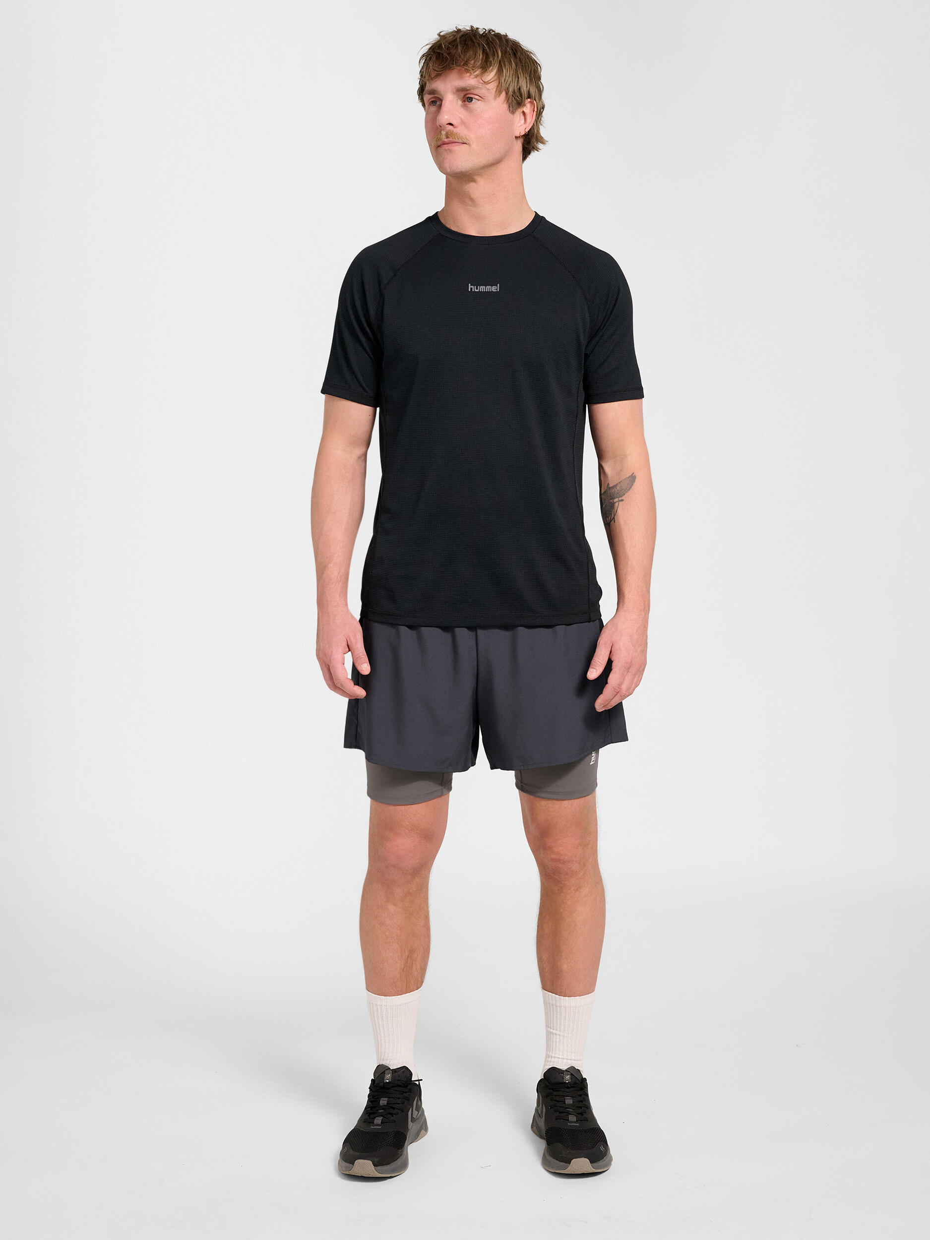 Trekkoordsluiting Korte Broek Hmlhiit Heren 3/7