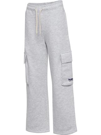 Dziewczęce spodnie dresowe cargo Hummel Loose
