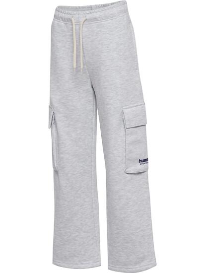 Dziewczęce spodnie dresowe cargo Hummel Loose