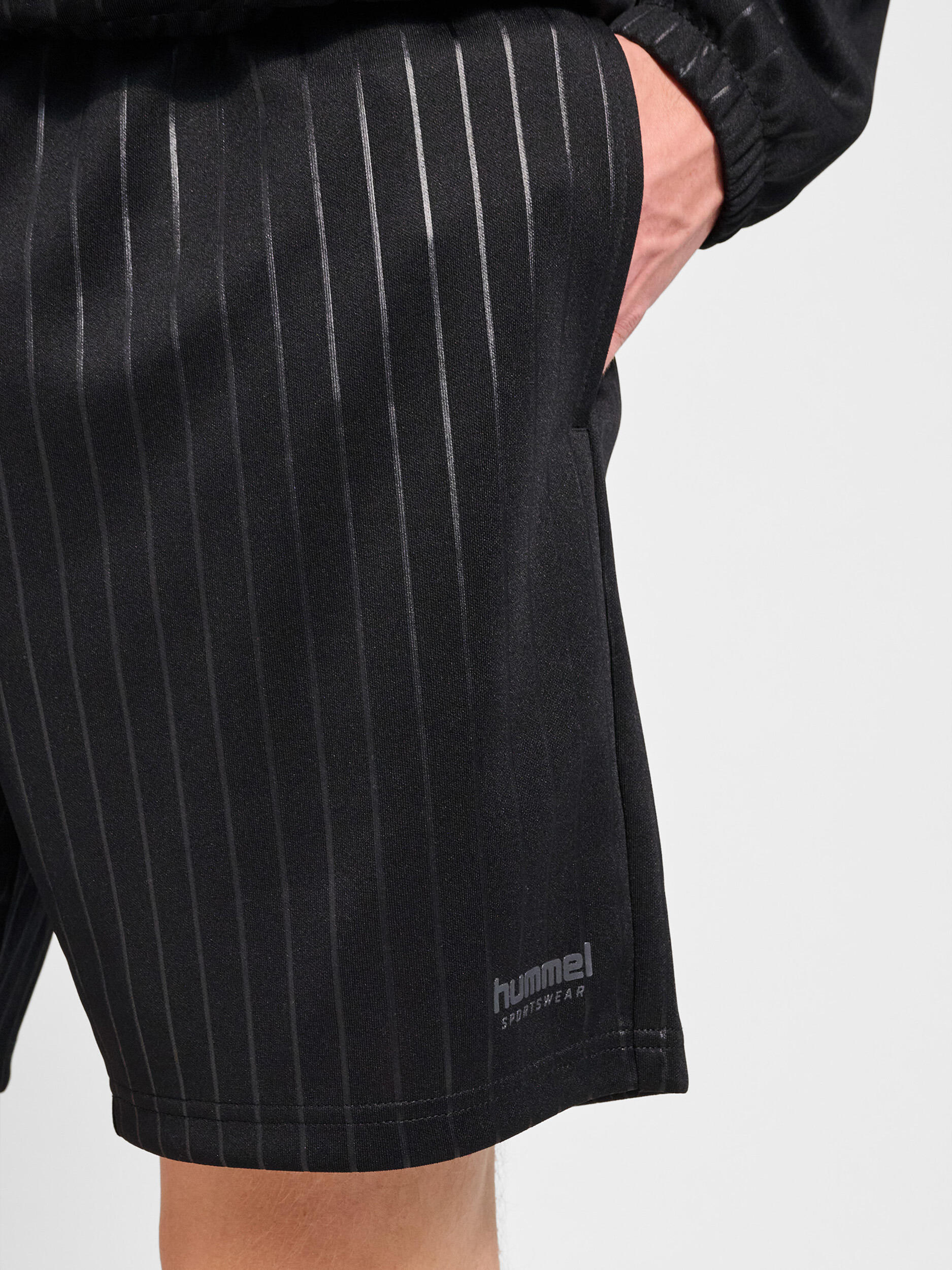Trekkoordsluiting Korte Broek Hmlstripe Heren 4/7