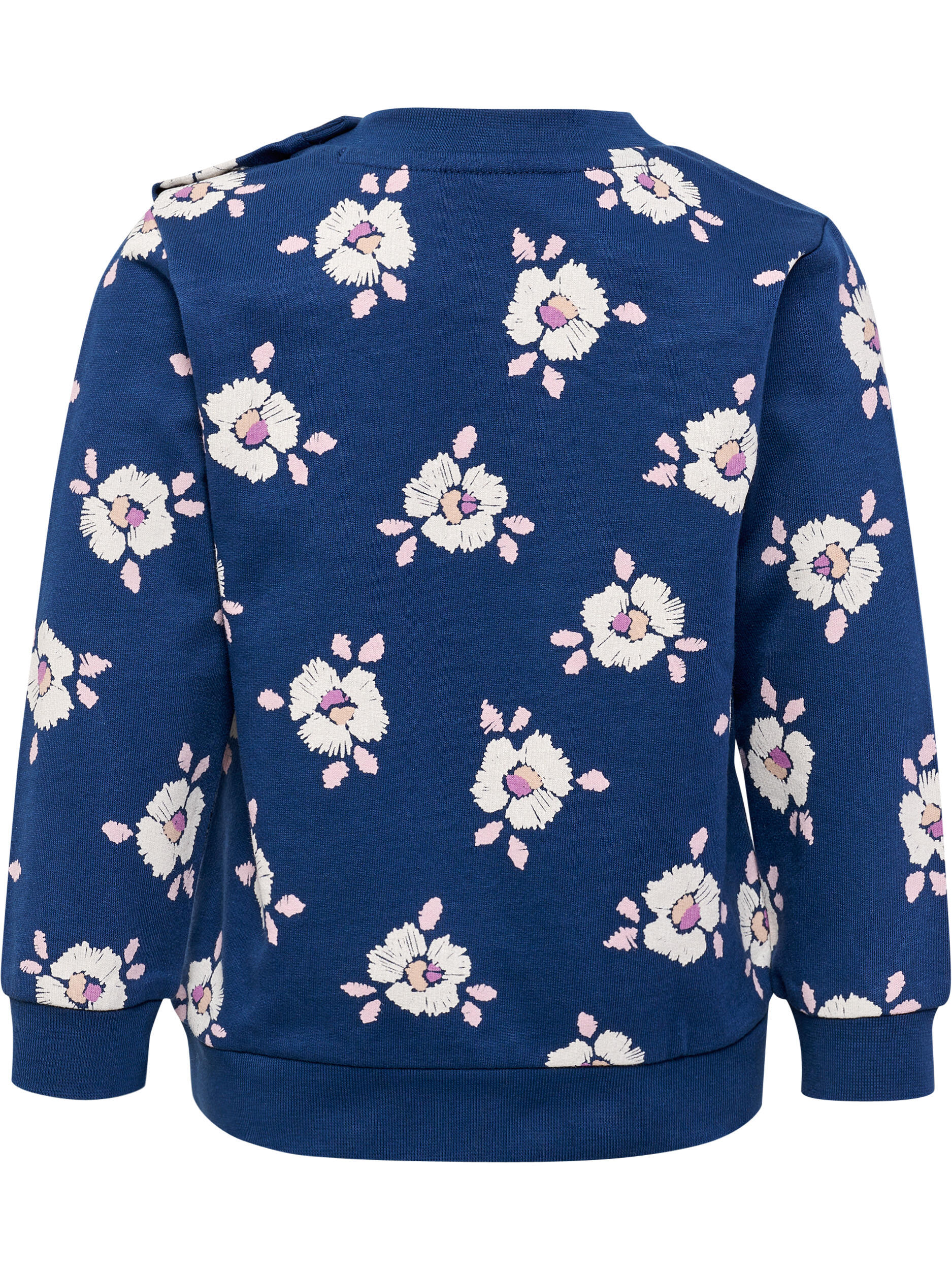 Druckknopf Sweatshirt Hmlbloom Mädchen 2/6