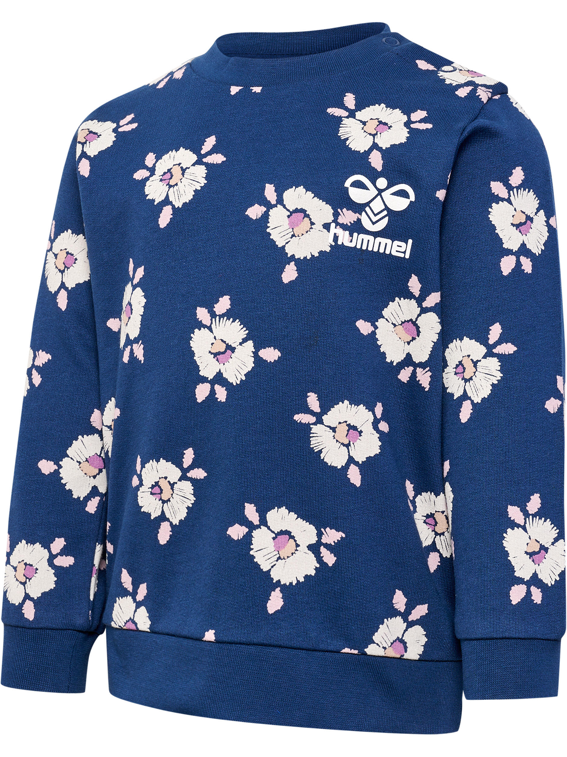 Druckknopf Sweatshirt Hmlbloom Mädchen 4/6