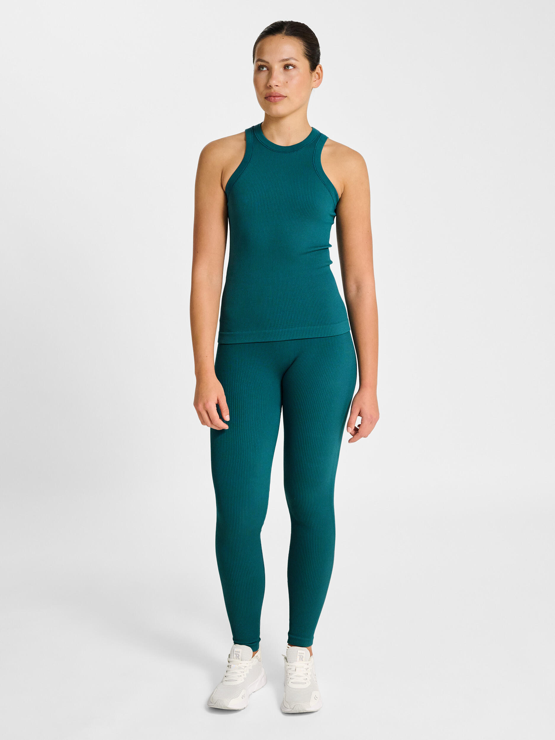 Seamless ribbed women's vest Hummel Pulse 3/7