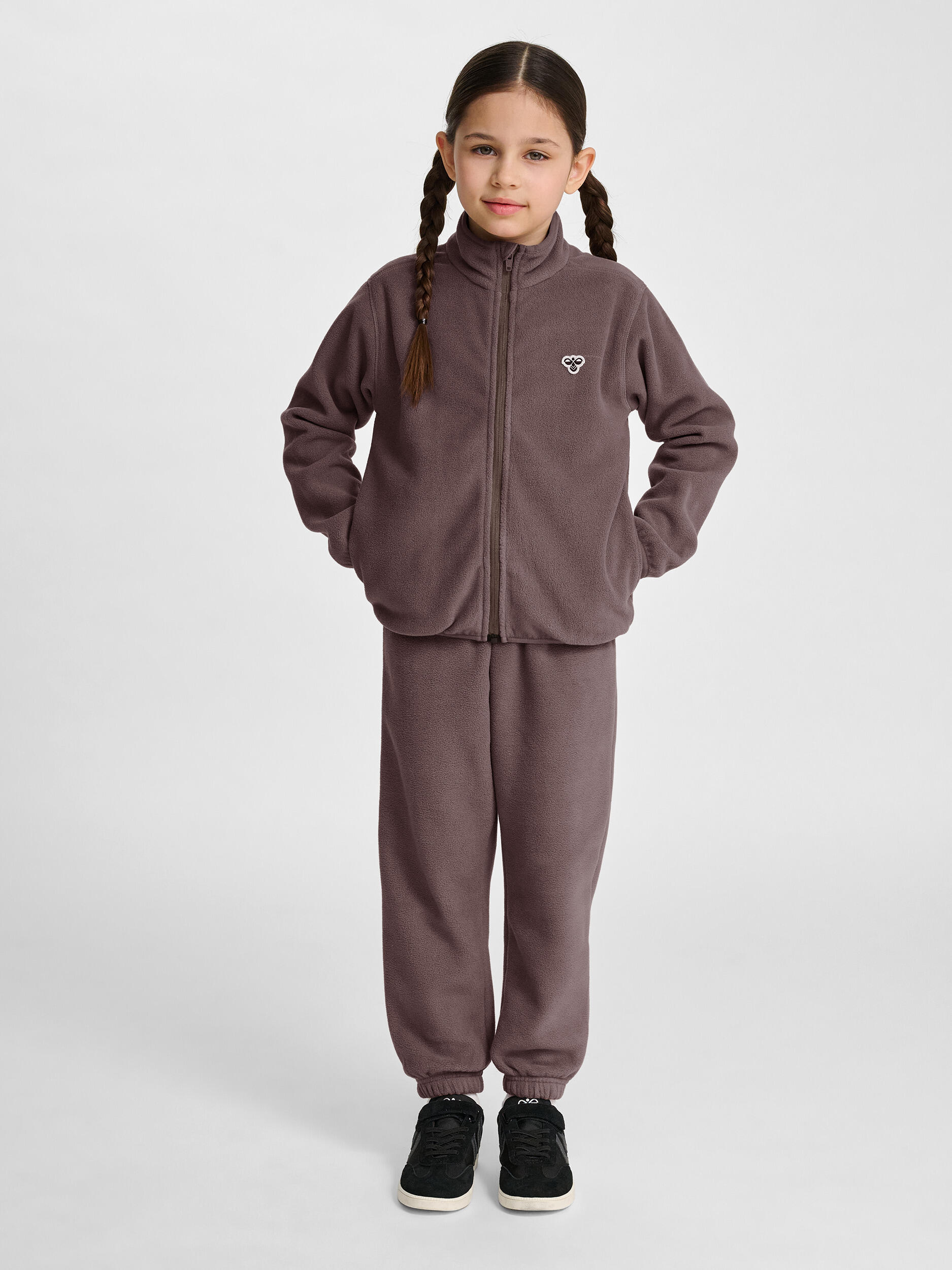 Fermeture Éclair Combinaison Hmljr Fleece Garçon 4/7