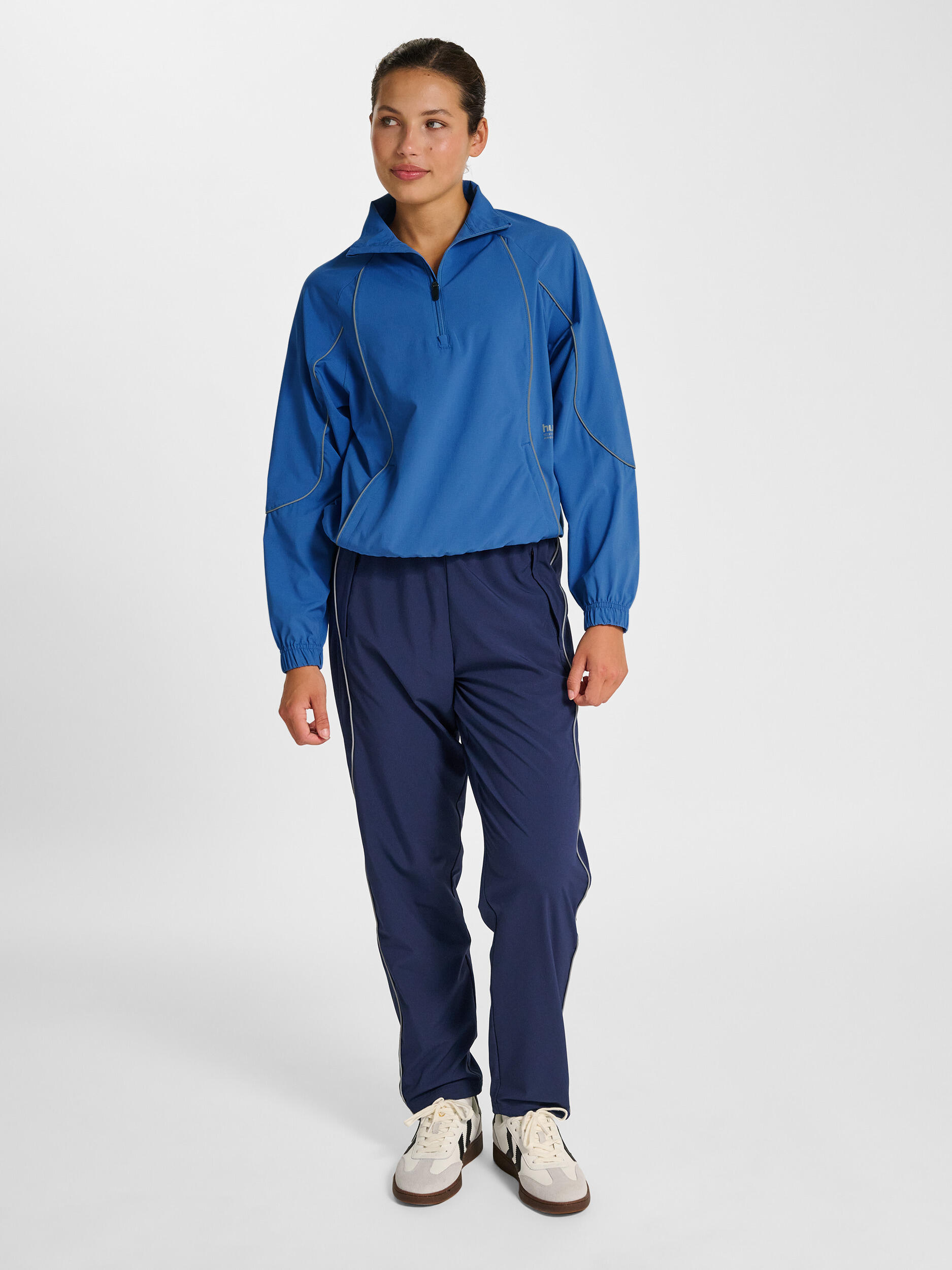 Halbreißverschluss Sweatshirt Hmlpulse Damen 3/7