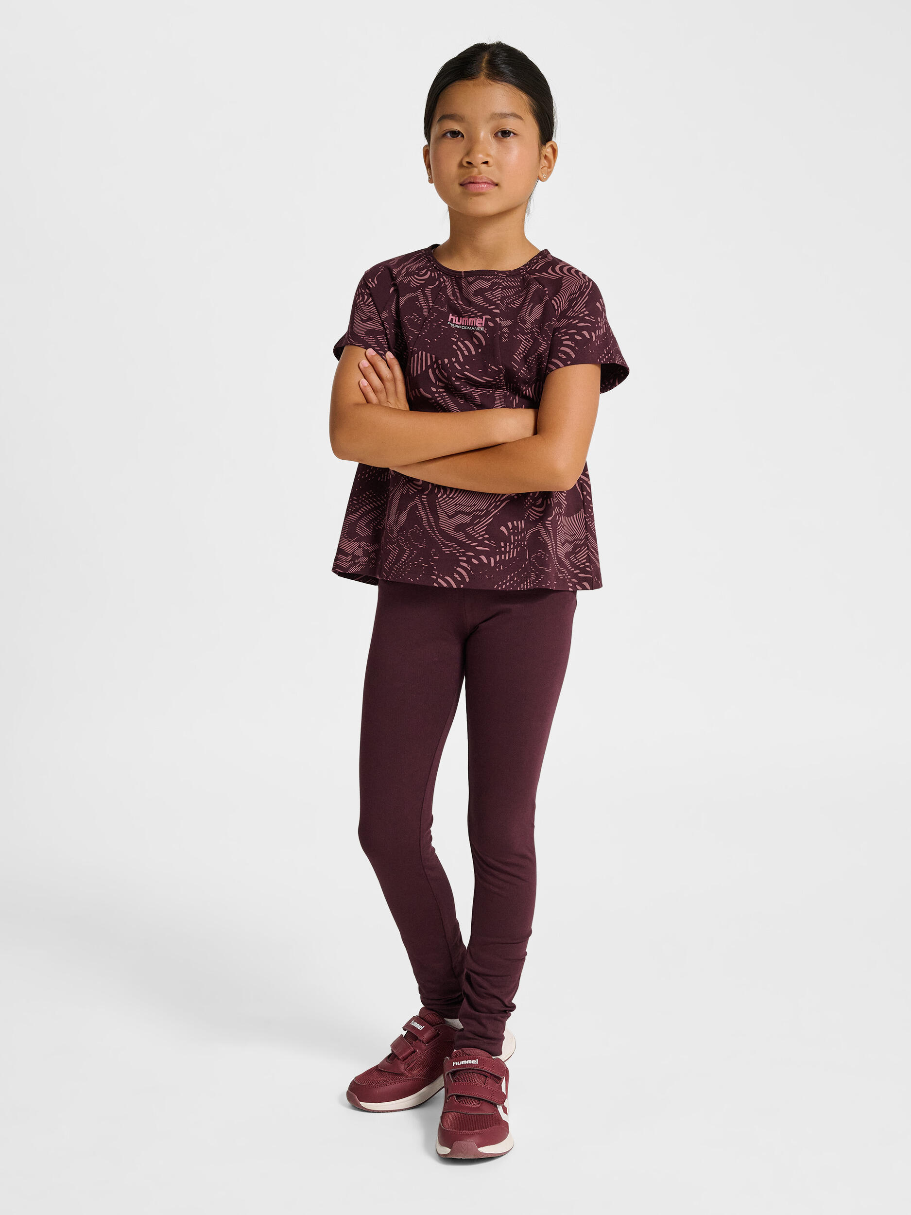 Enfiler Collants Hmljr Warmup Mode De Vie Fille 3/7