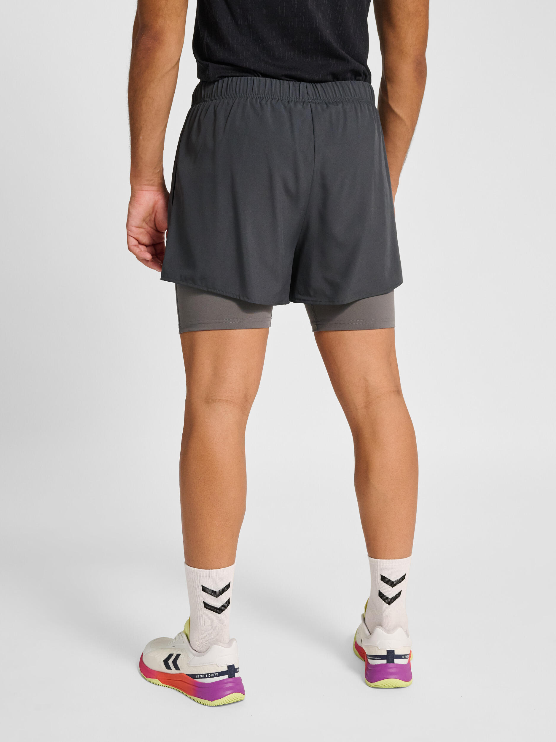 Cierre Con Cordón Tight Pantalones Cortos Hmlhiit Mujer 3/7