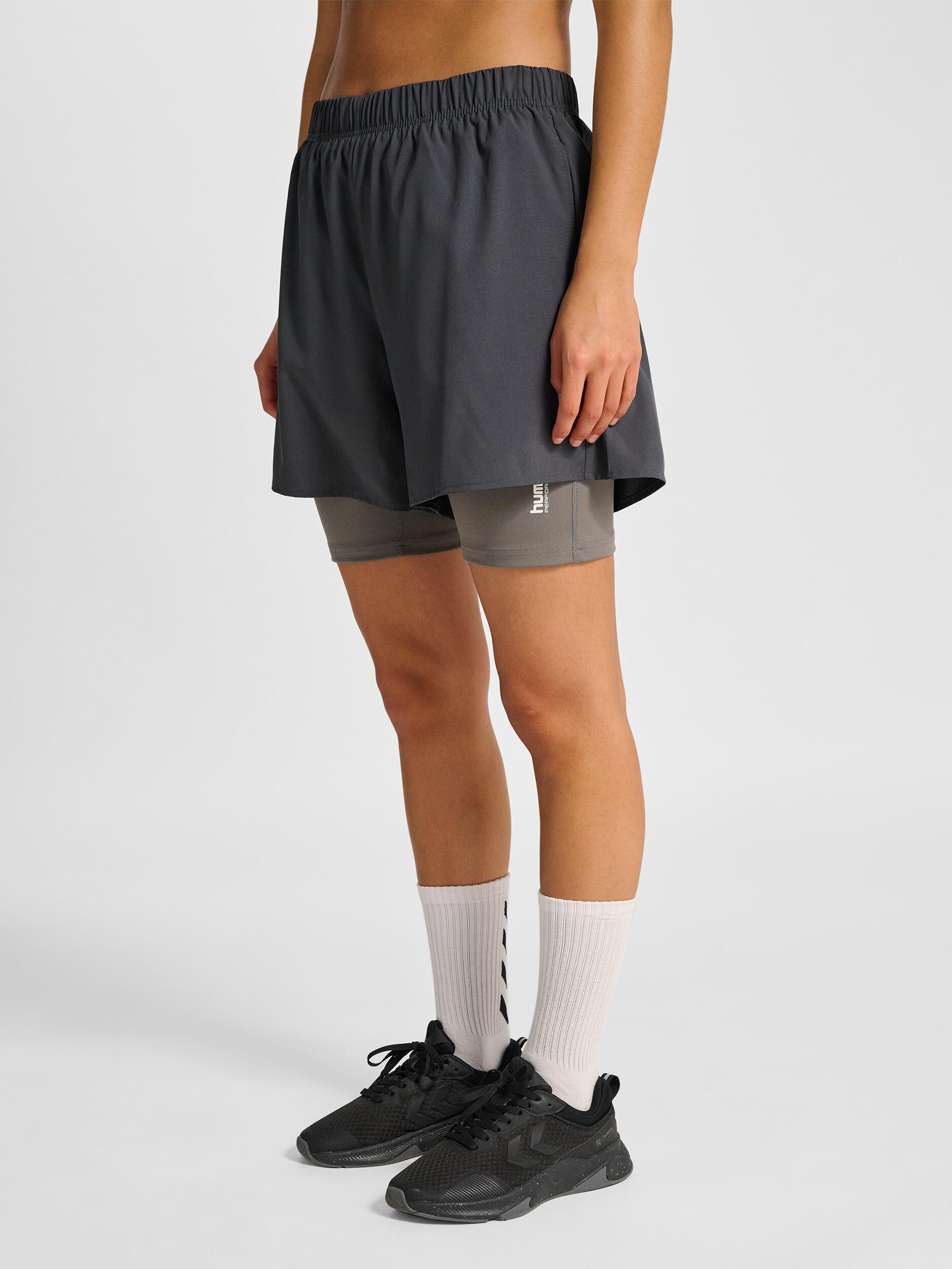 Cierre Con Cordón Tight Pantalones Cortos Hmlhiit Mujer 2/7