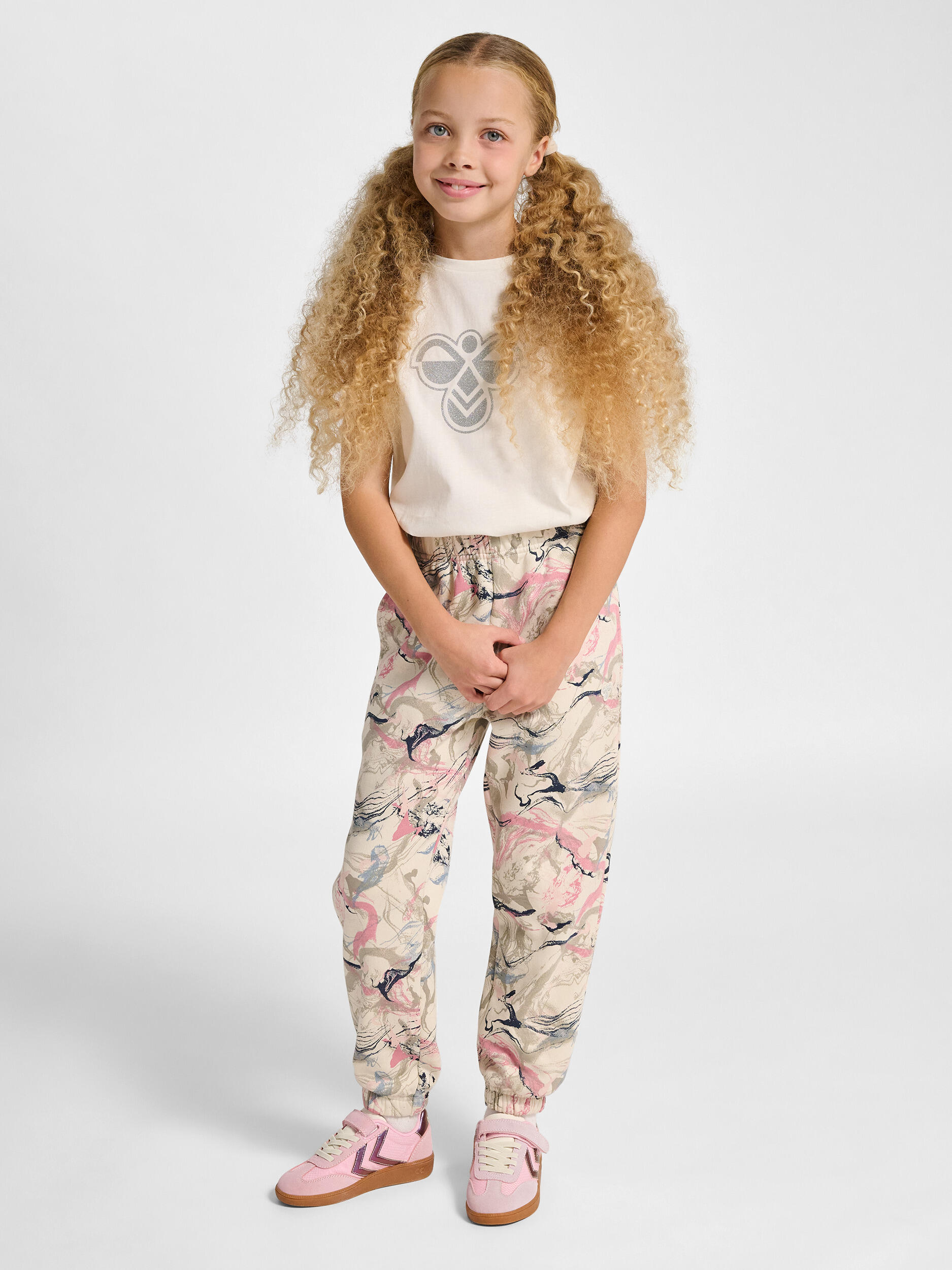Enfiler Pantalon Hmljr Loose Fille 3/7