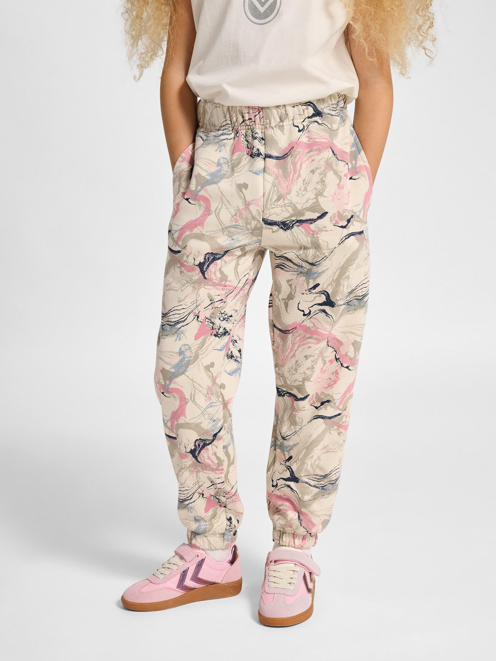 Enfiler Pantalon Hmljr Loose Fille 1/7