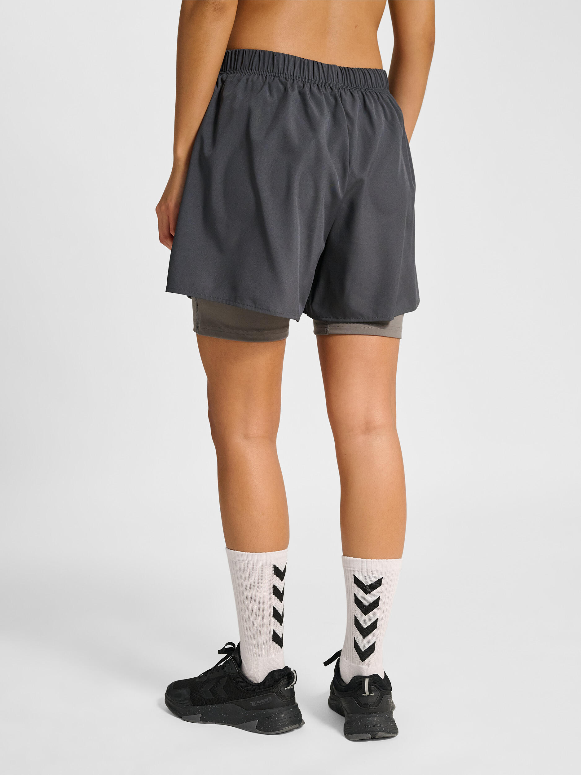 Cierre Con Cordón Tight Pantalones Cortos Hmlhiit Mujer 4/7