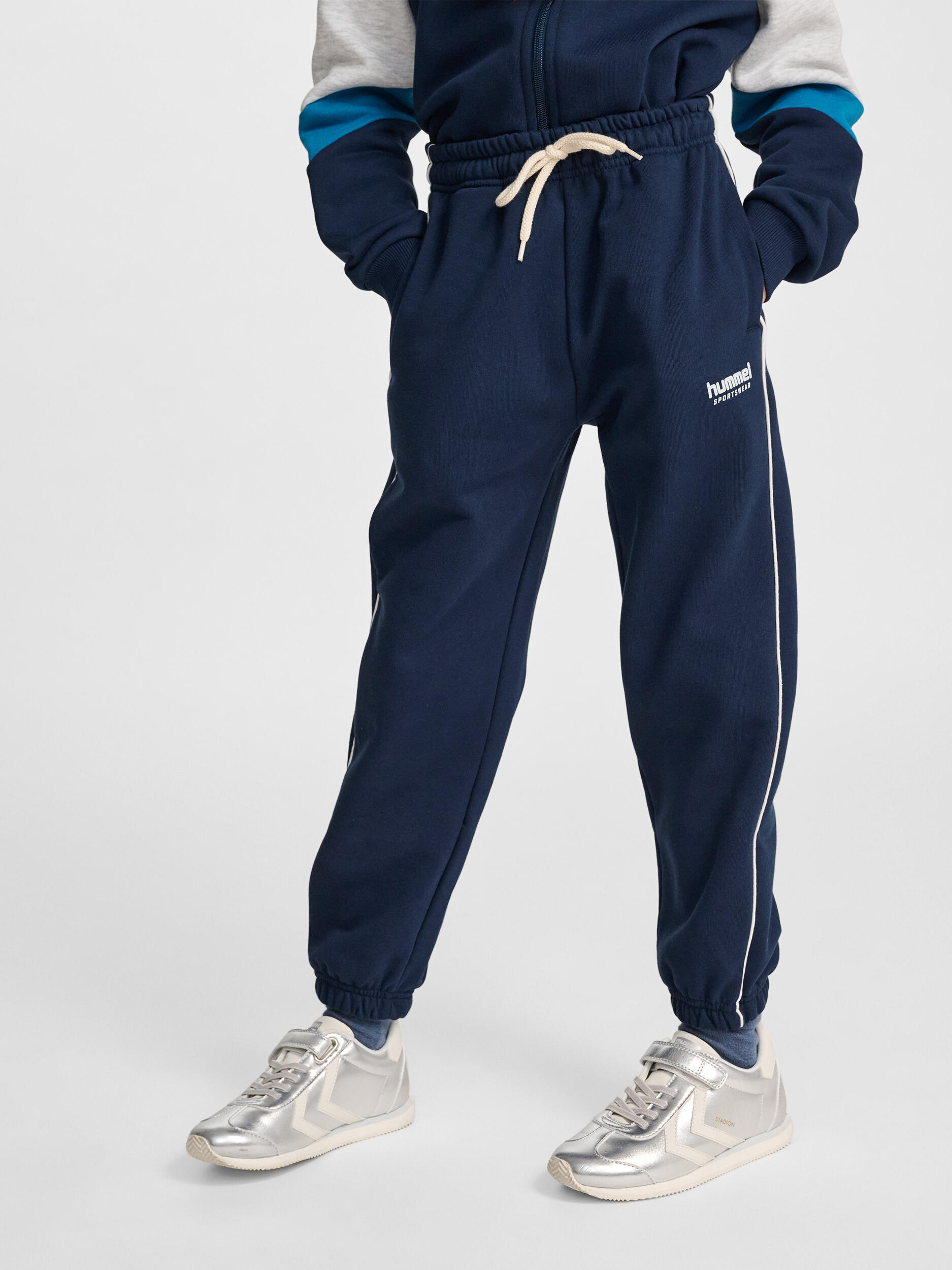 Pantalon de sport Hummel Piping pentru copii