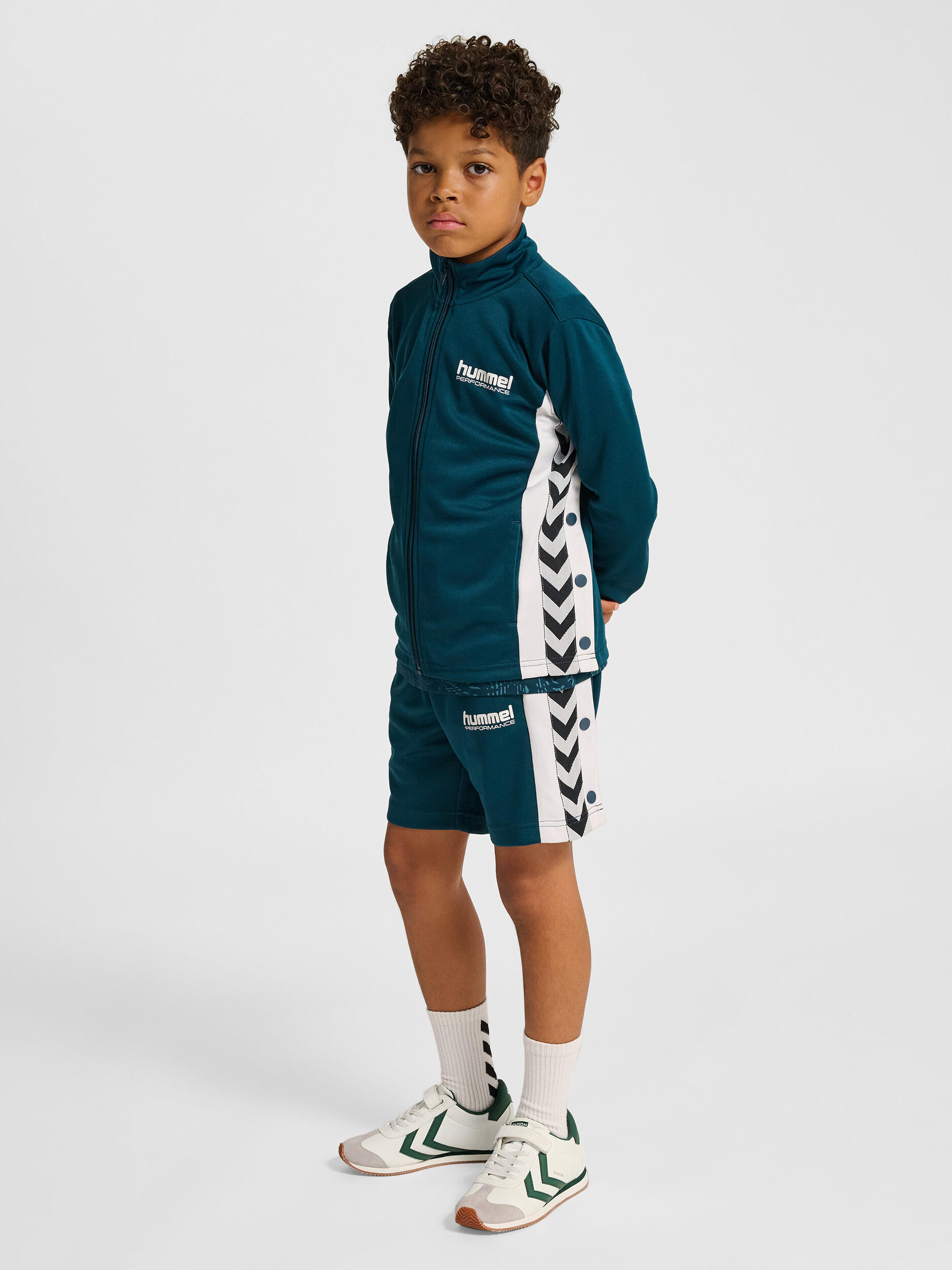 Fermeture Éclair Zip Combinaison Hmljr Chevron Mode De Vie Enfant 3/7