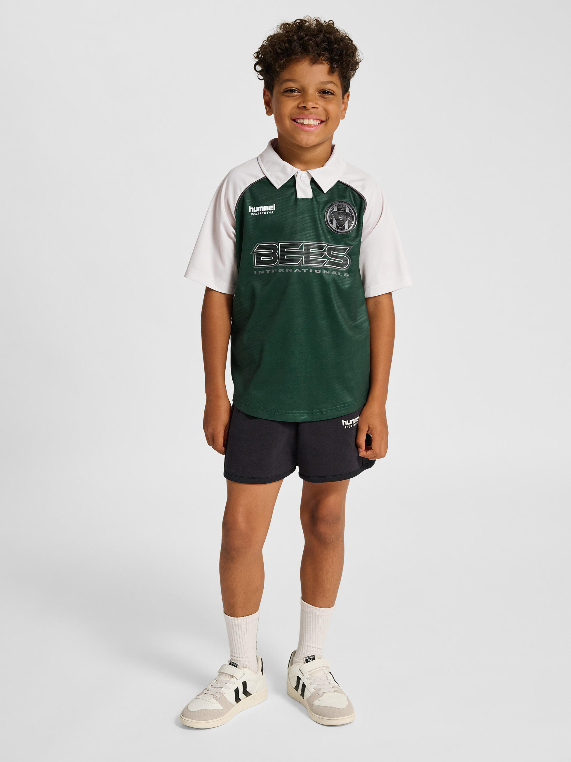 T-Shirt Raglanärmel Hmljr Loose Kinder 3/7
